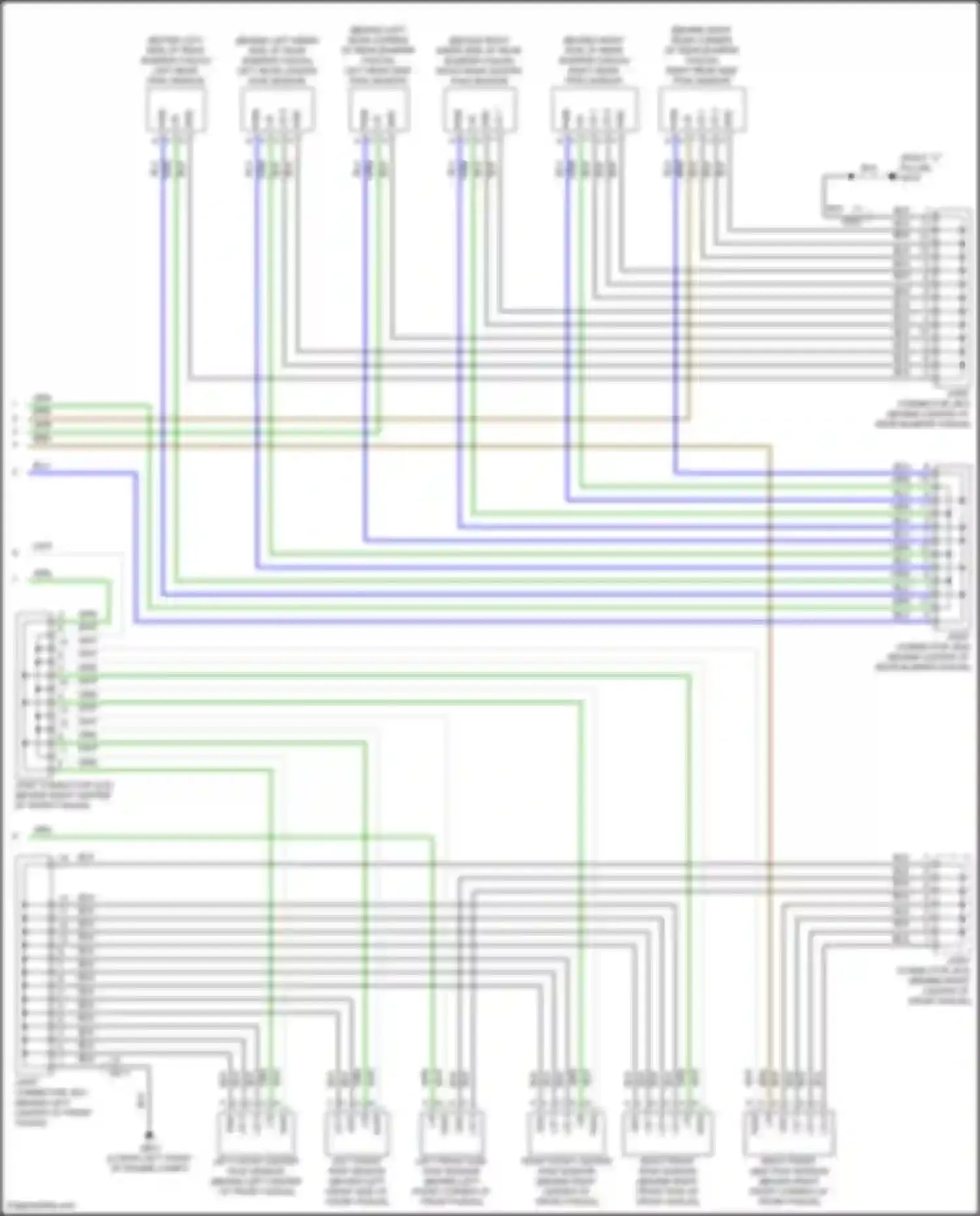 GV70 Genesis I (2020-2024): Remote smart parking assist circuit (2 of 2)