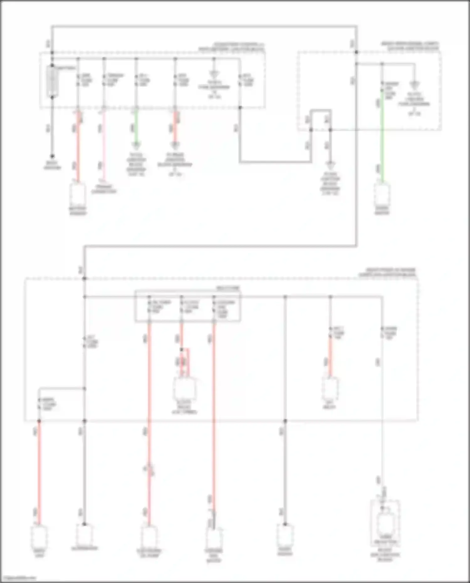 GV70 Genesis I (2020-2024): Power distribution circuit (1 of 15)
