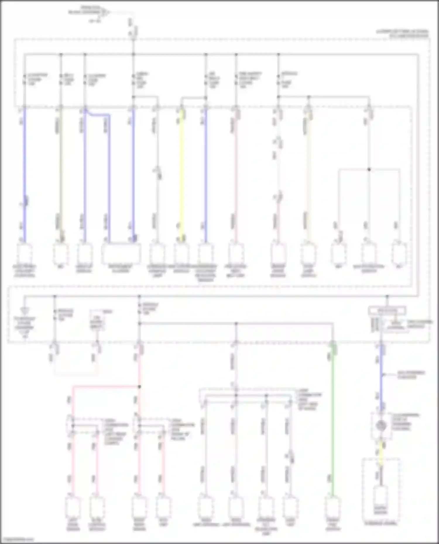 GV70 Genesis I (2020-2024): Power distribution circuit (12 of 15)