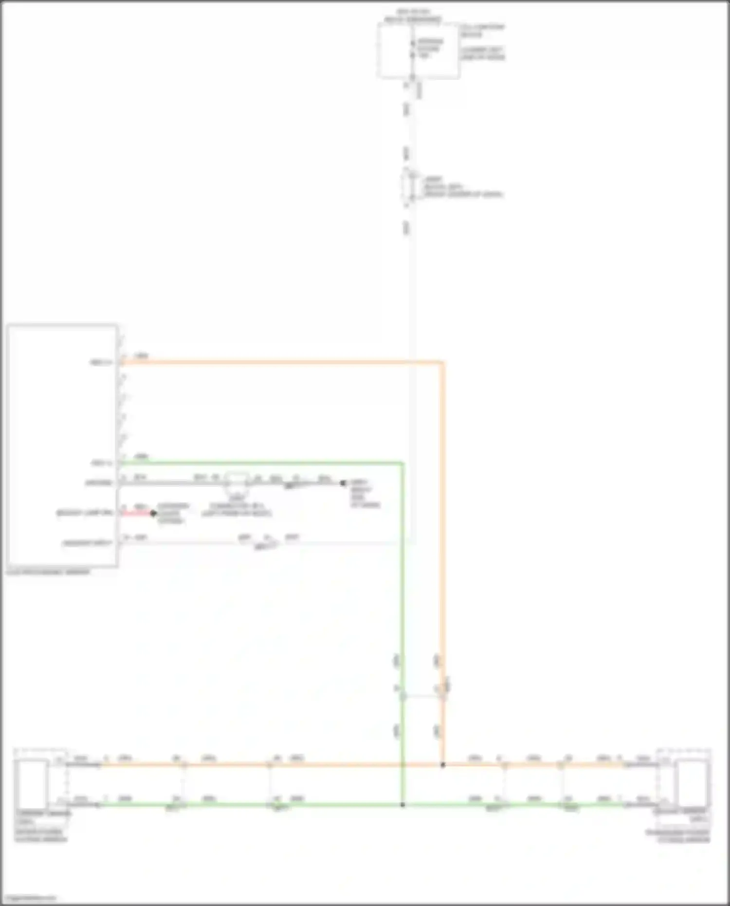 GV70 Genesis I (2020-2024): Electrochromic mirror circuit