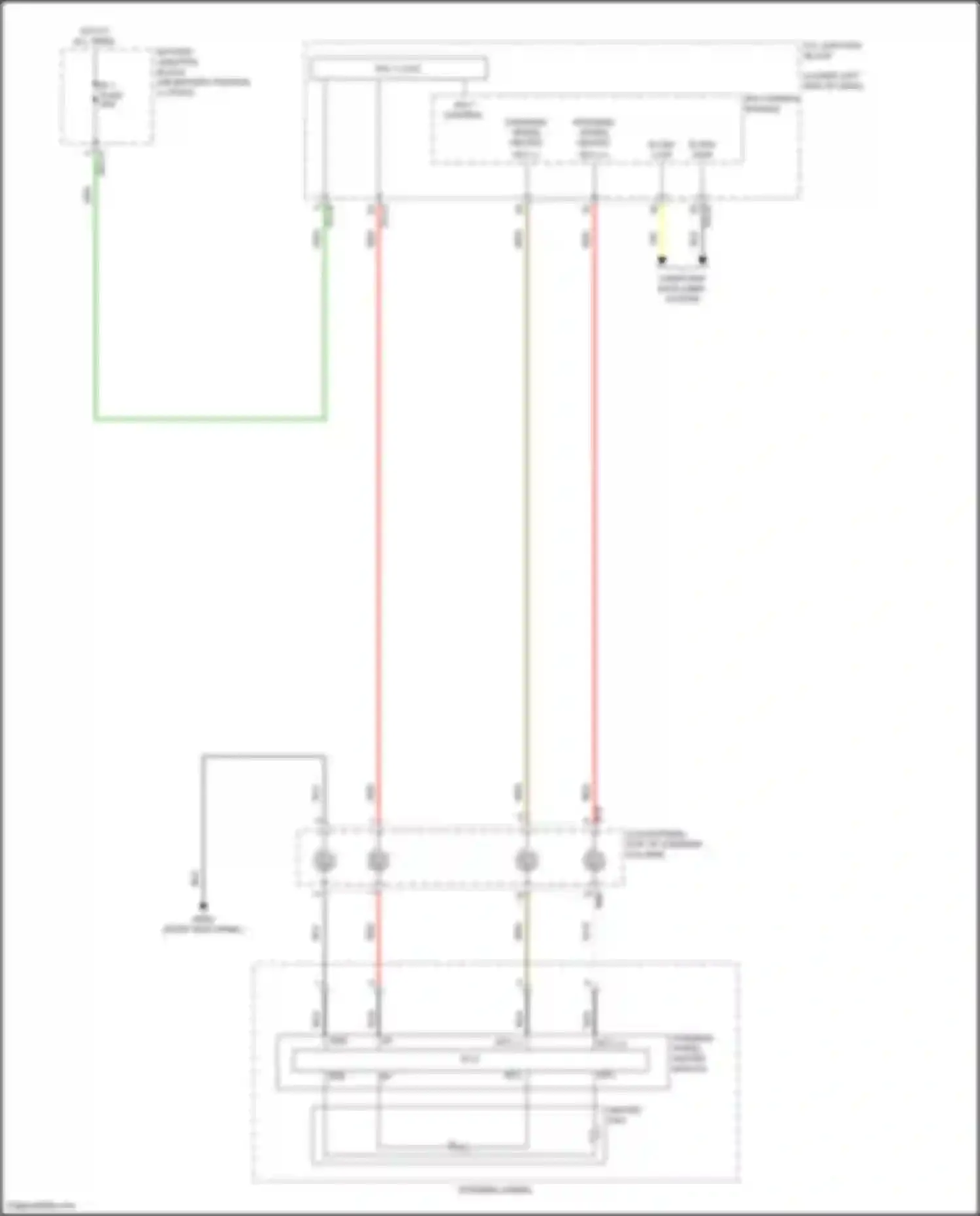 GV70 Genesis I (2020-2024): Heated steering wheel circuit