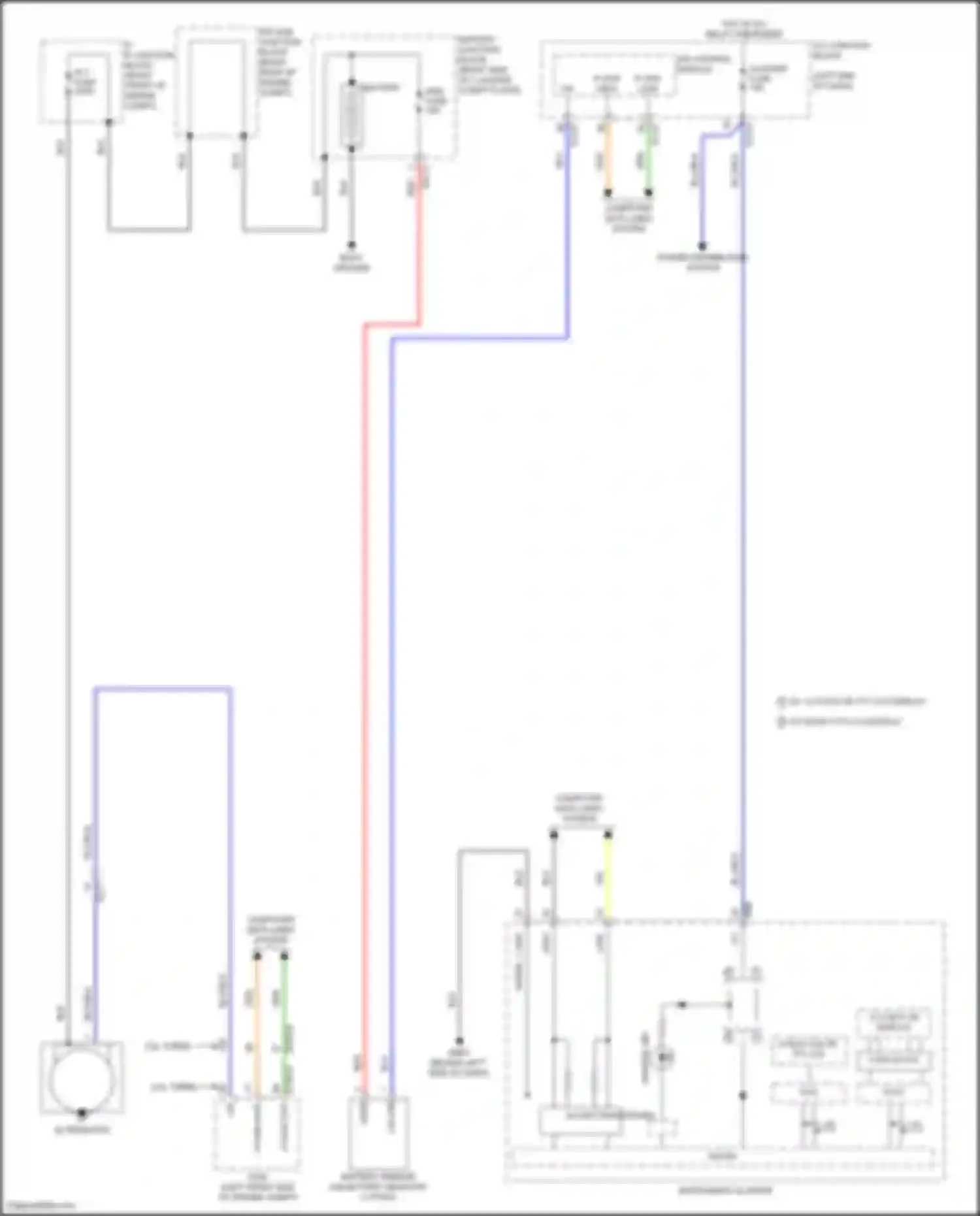 GV70 Genesis I (2020-2024): Charging circuit
