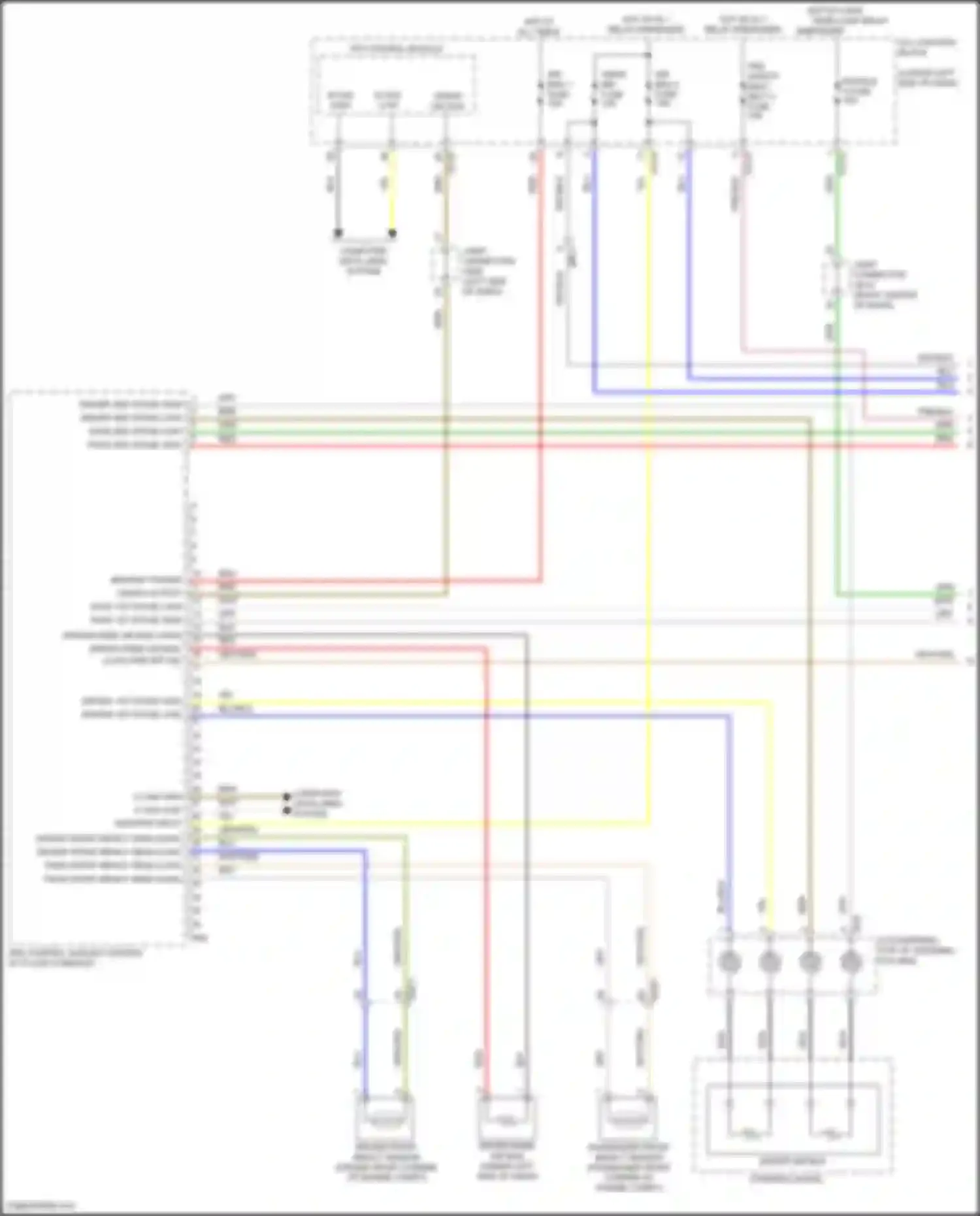 GV70 Genesis I (2020-2024): Supplemental restraints circuit (1 of 4)