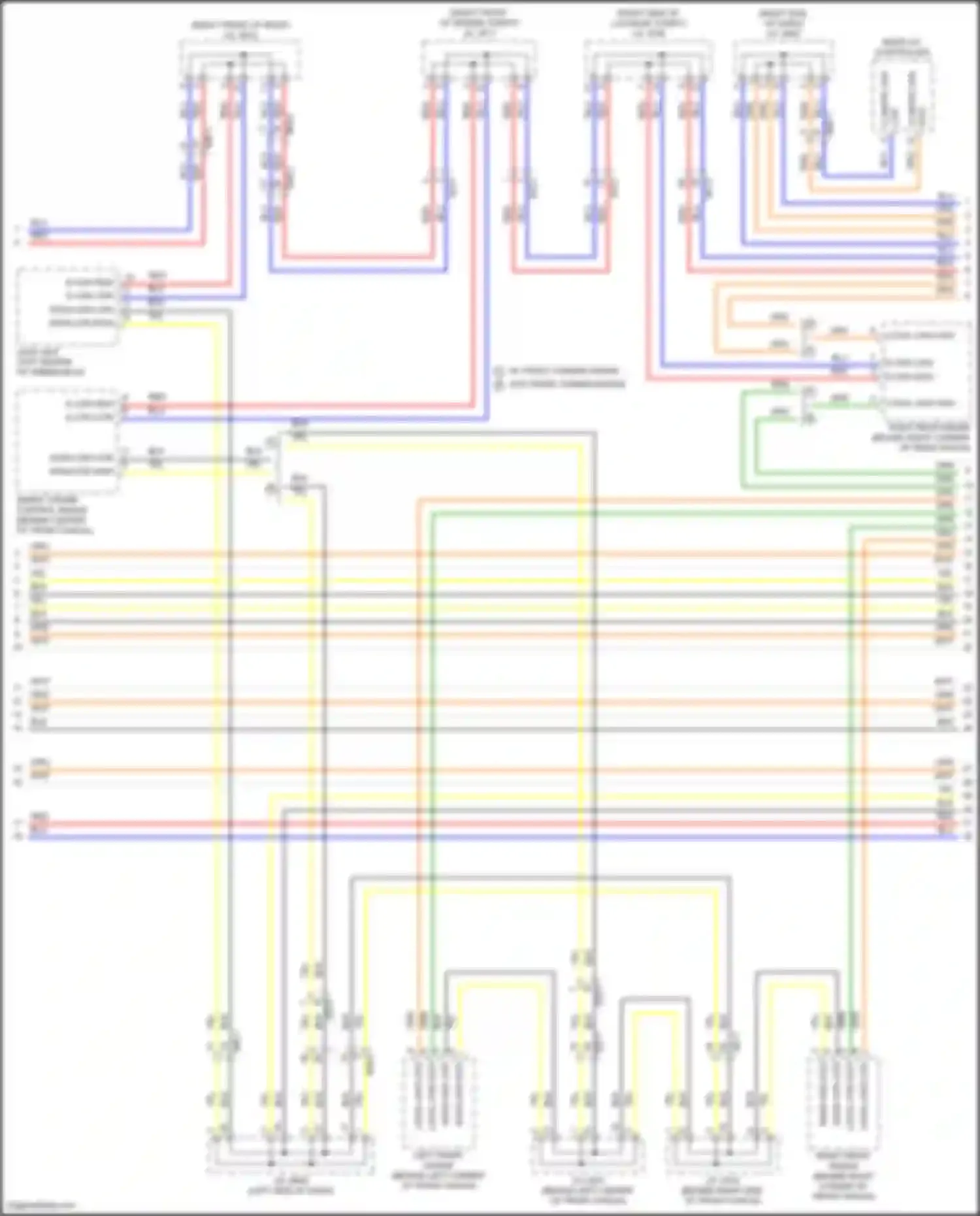 Wiring diagram adas-can high for Genesis GV70 I (2020-2024) (2 of 4)