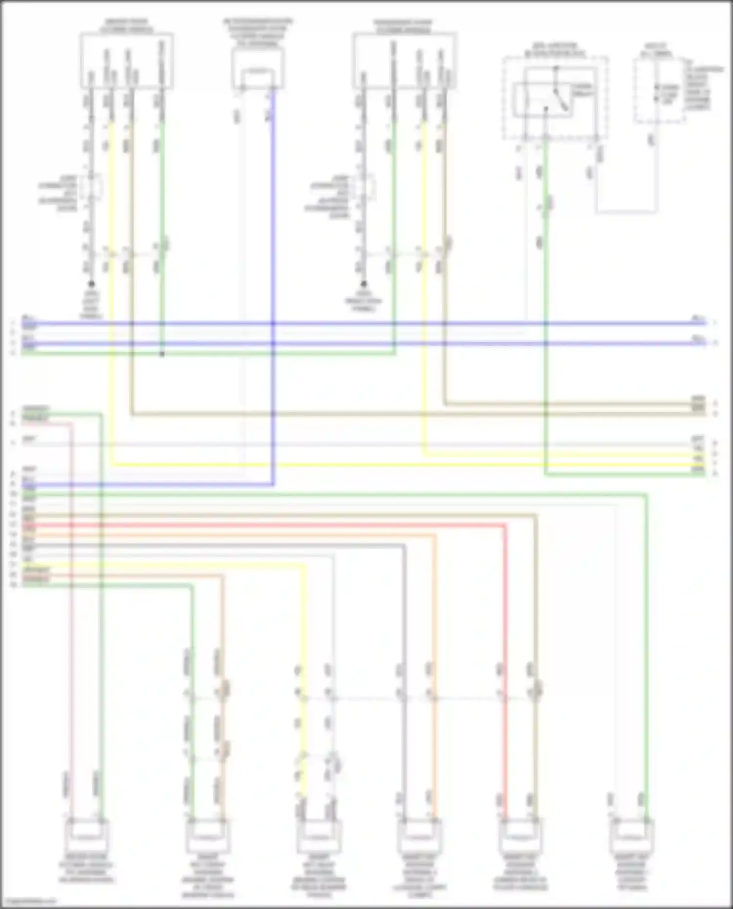 Wiring diagram blu for Genesis GV70 I (2020-2024) (142 of 155)