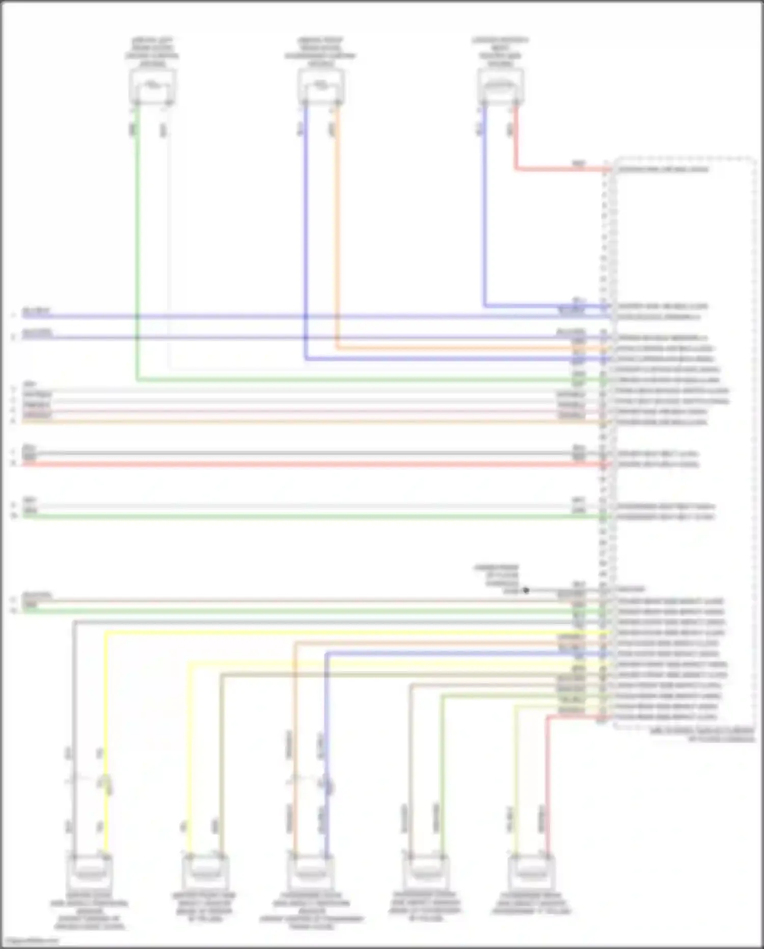 Wiring diagram blu/blk for Genesis GV70 I (2020-2024) (95 of 101)