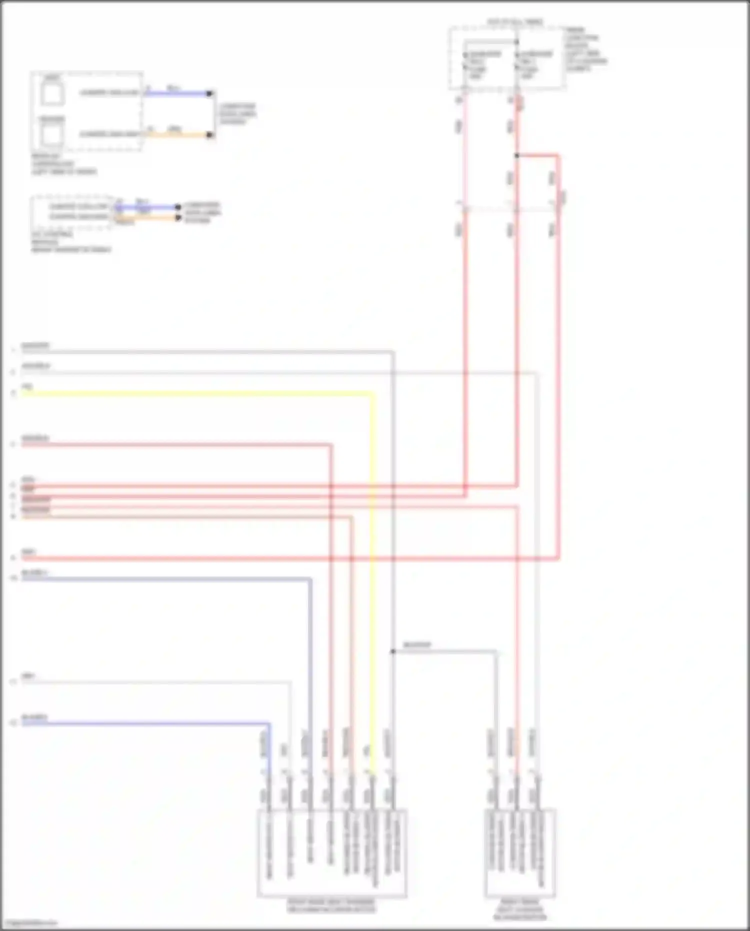 Wiring diagram blu/blk for Genesis GV70 I (2020-2024) (59 of 101)