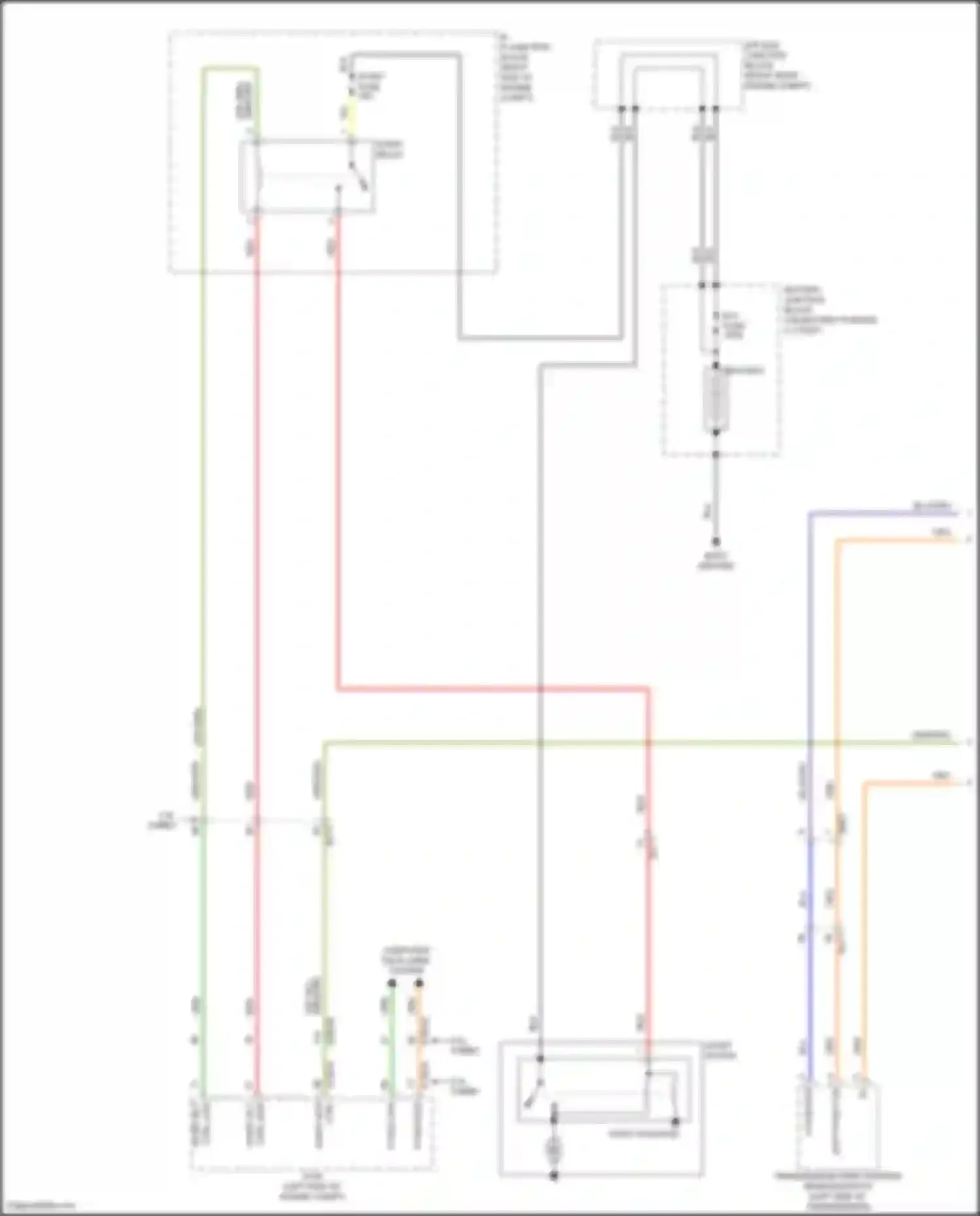 Wiring diagram computer data lines system for Genesis GV70 I (2020-2024) (79 of 116)