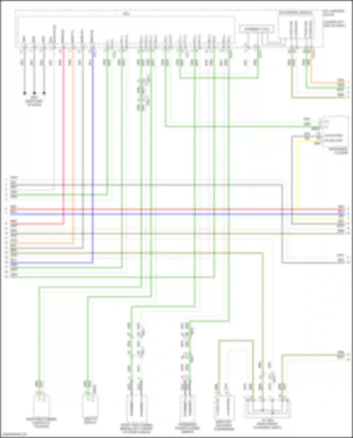Wiring diagram icu-l for Genesis GV70 I (2020-2024) (1 of 5)