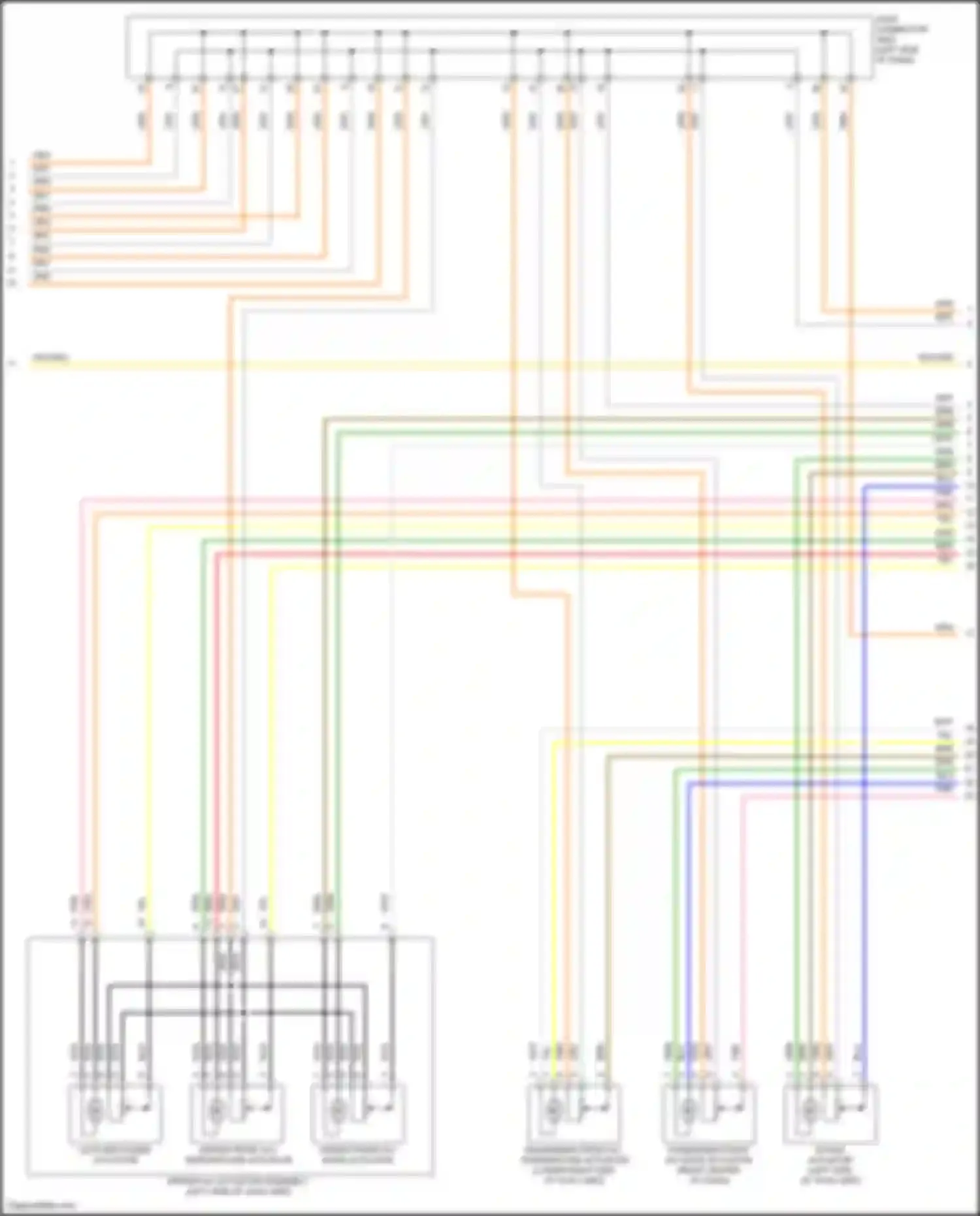 Wiring diagram intake actuator for Genesis GV70 I (2020-2024) (1 of 1)