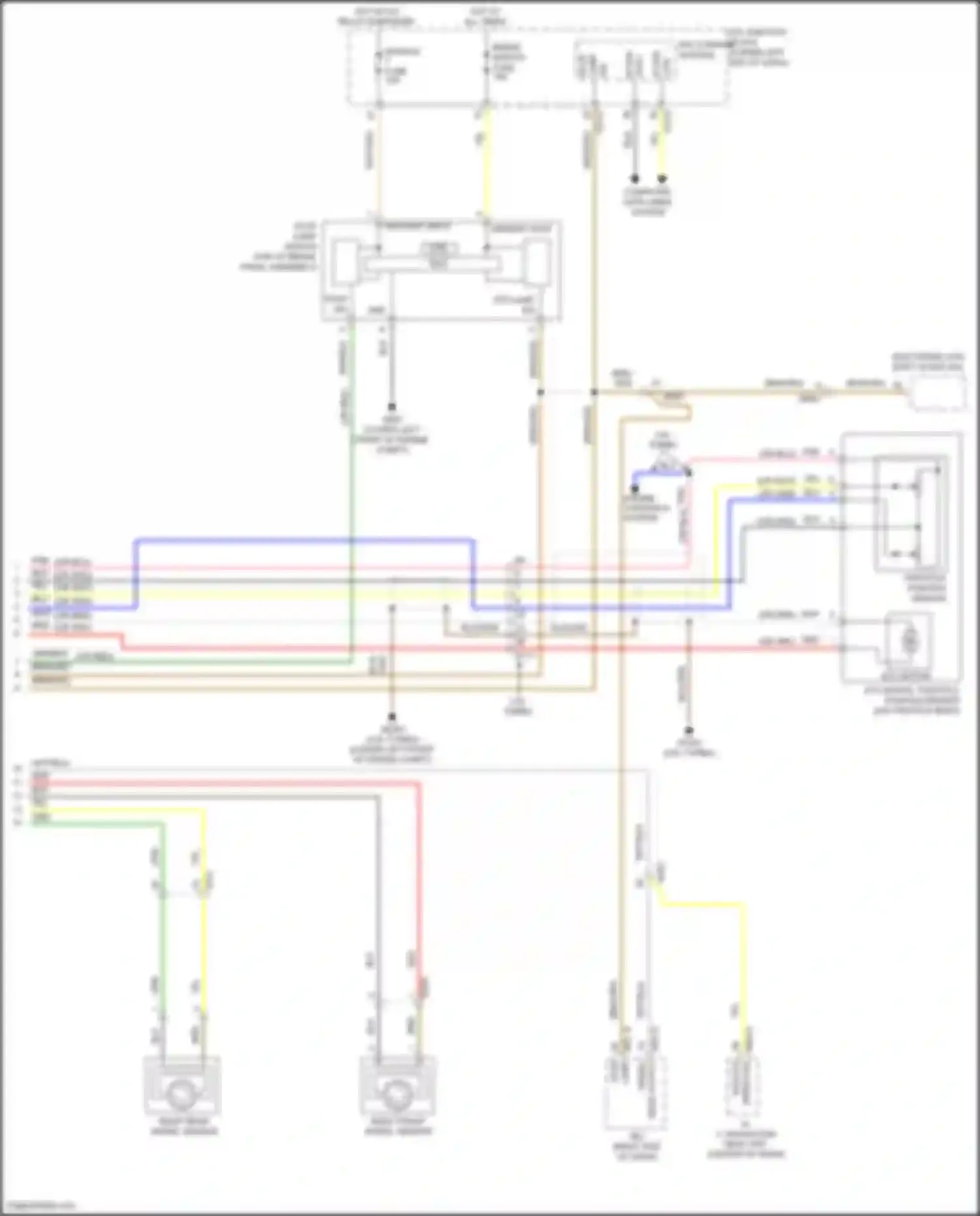 Wiring diagram lamp sw for Genesis GV70 I (2020-2024) (1 of 2)