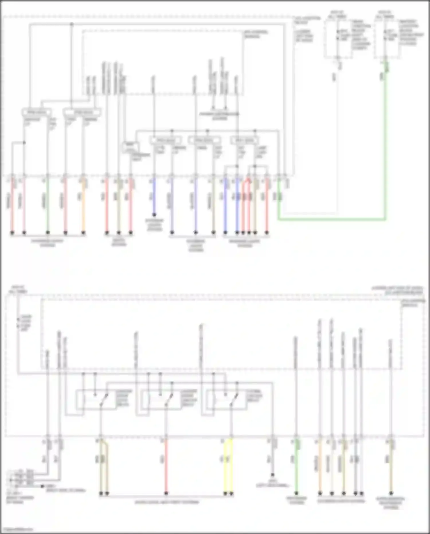 Wiring diagram main gnd for Genesis GV70 I (2020-2024) (1 of 1)