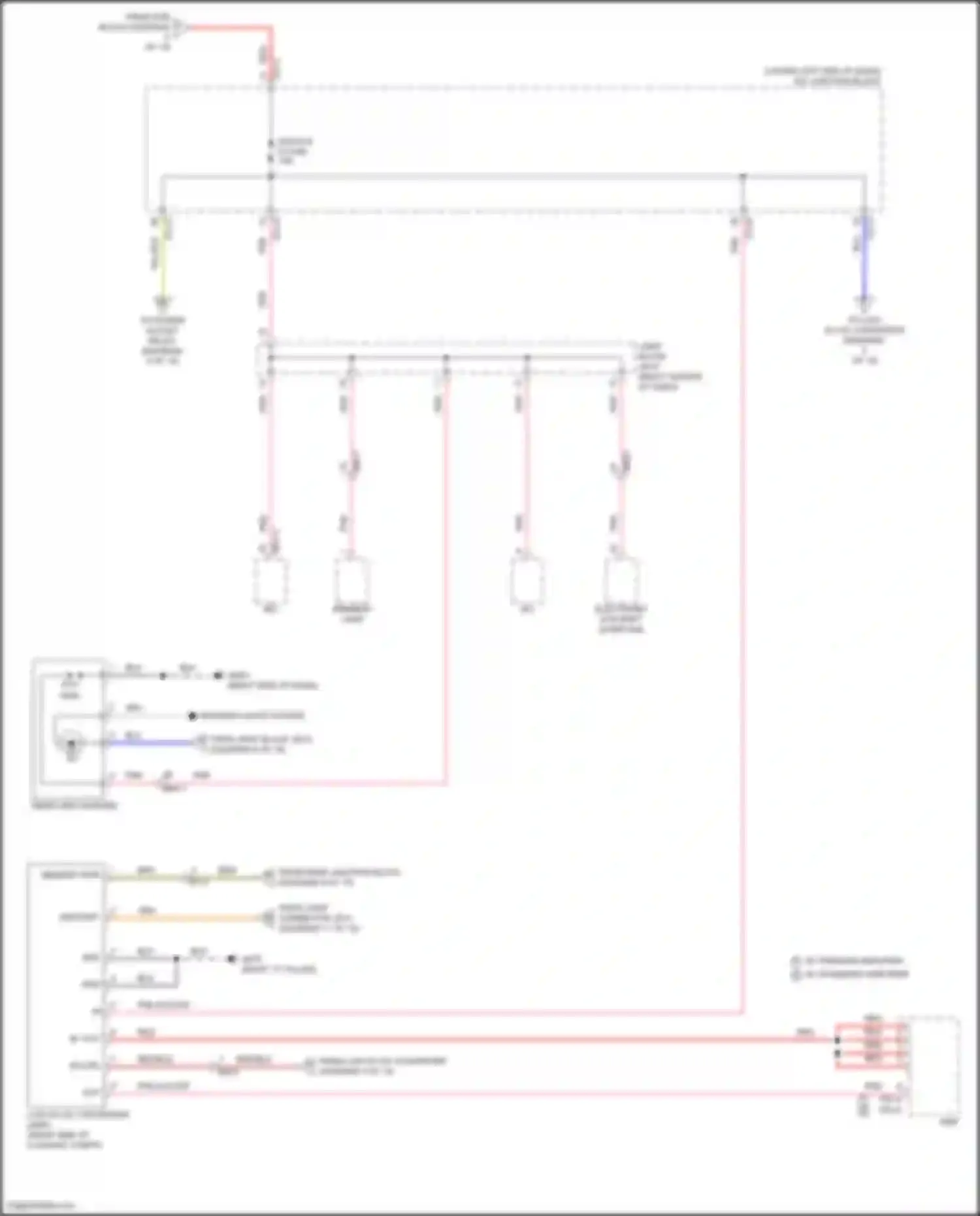 Wiring diagram memory pwr for Genesis GV70 I (2020-2024) (23 of 29)