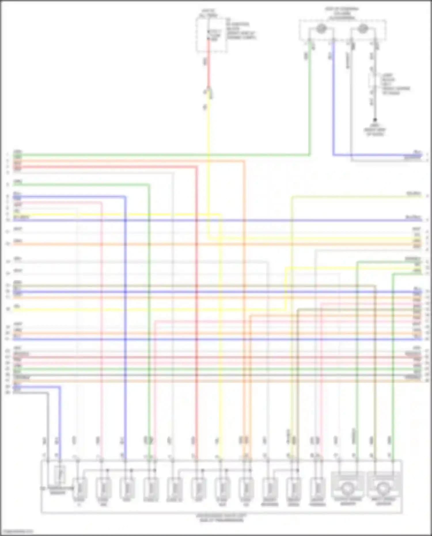 Wiring diagram org/blk for Genesis GV70 I (2020-2024) (32 of 57)