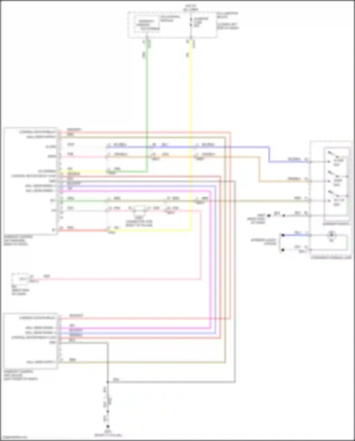 Wiring diagram org/blk for Genesis GV70 I (2020-2024) (19 of 57)