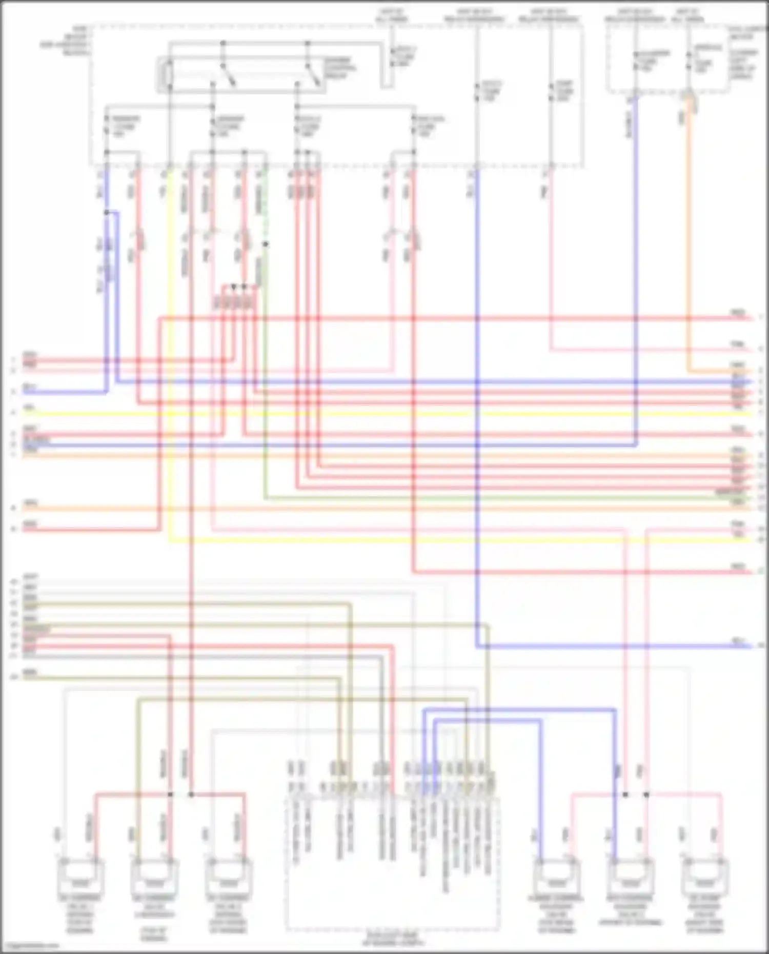 Wiring diagram pcb block for Genesis GV70 I (2020-2024) (20 of 20)