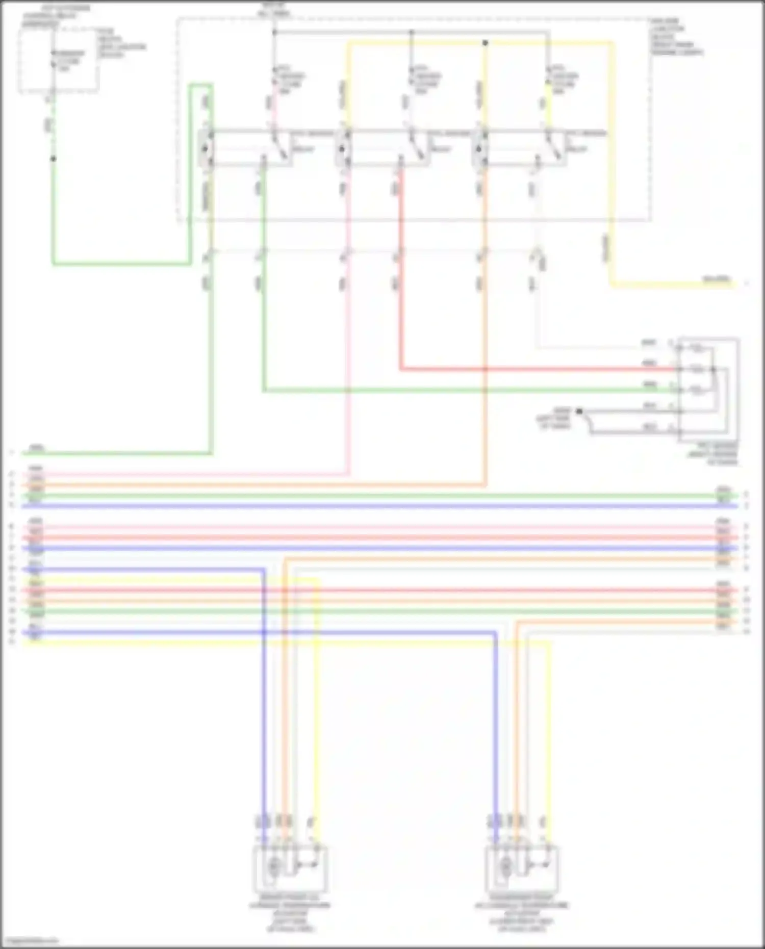 Wiring diagram ptc heater 1 fuse for Genesis GV70 I (2020-2024) (1 of 2)