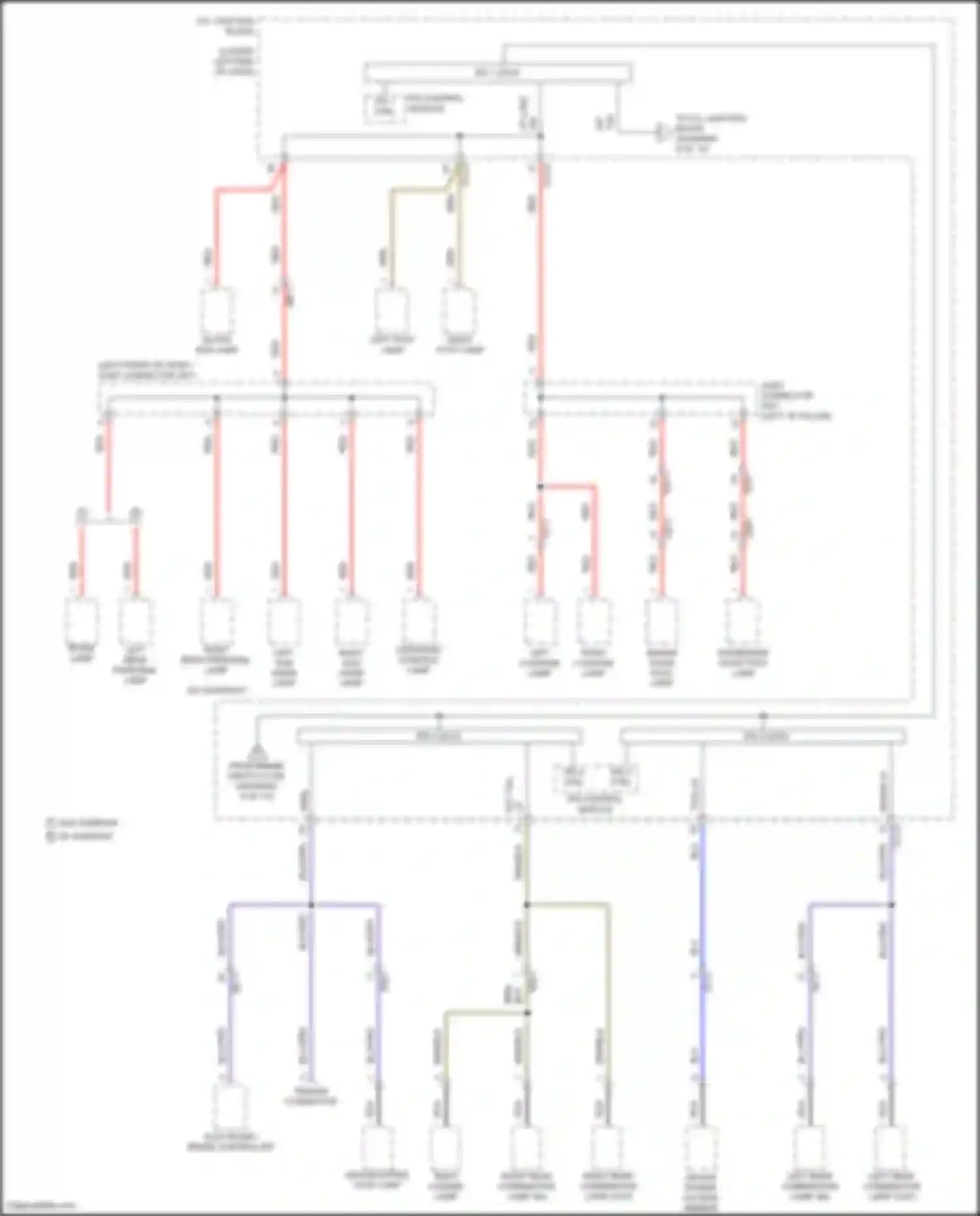 Wiring diagram tail lp for Genesis GV70 I (2020-2024) (1 of 1)