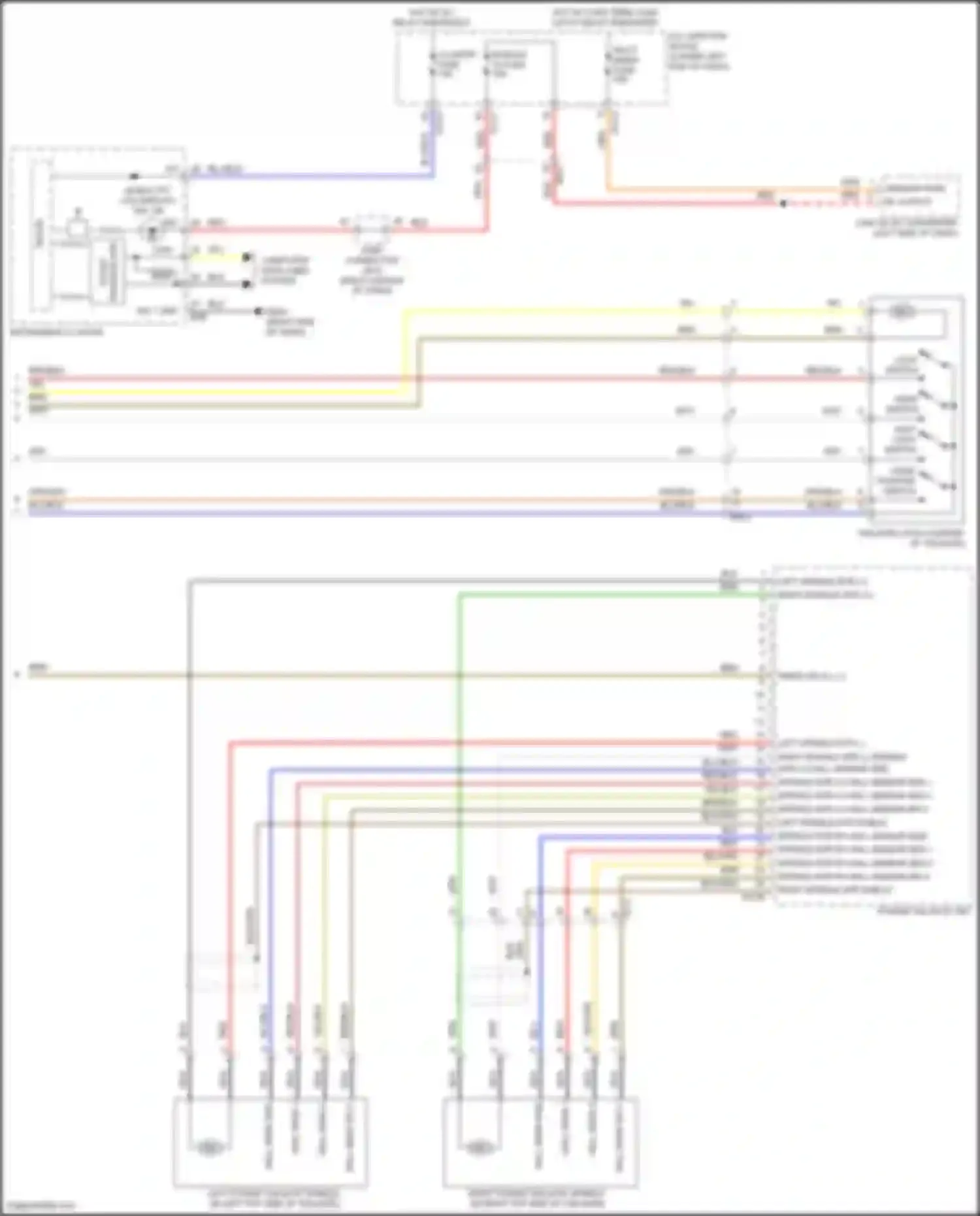 Wiring diagram wht for Genesis GV70 I (2020-2024) (106 of 160)