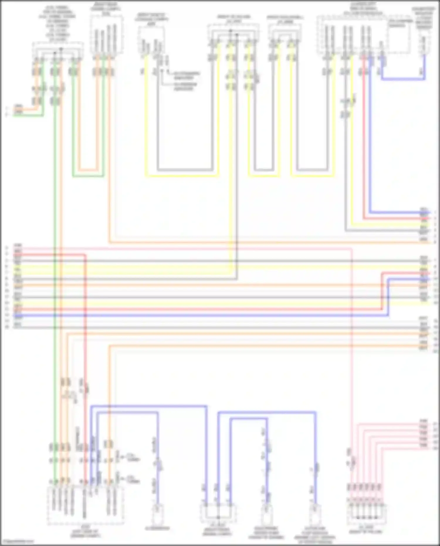 Wiring diagram wht for Genesis GV70 I (2020-2024) (122 of 160)