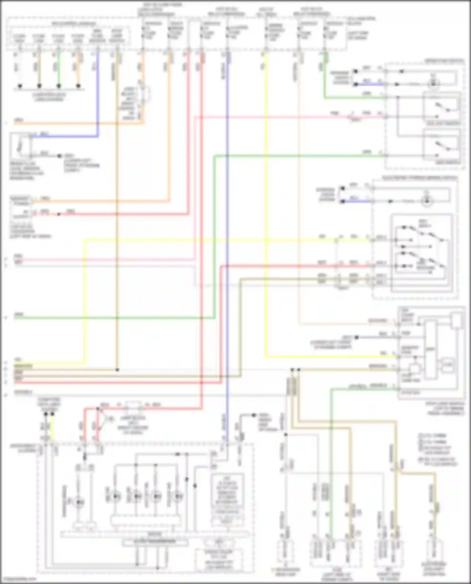 Wiring diagram wht/blk for Genesis GV70 I (2020-2024) (32 of 52)