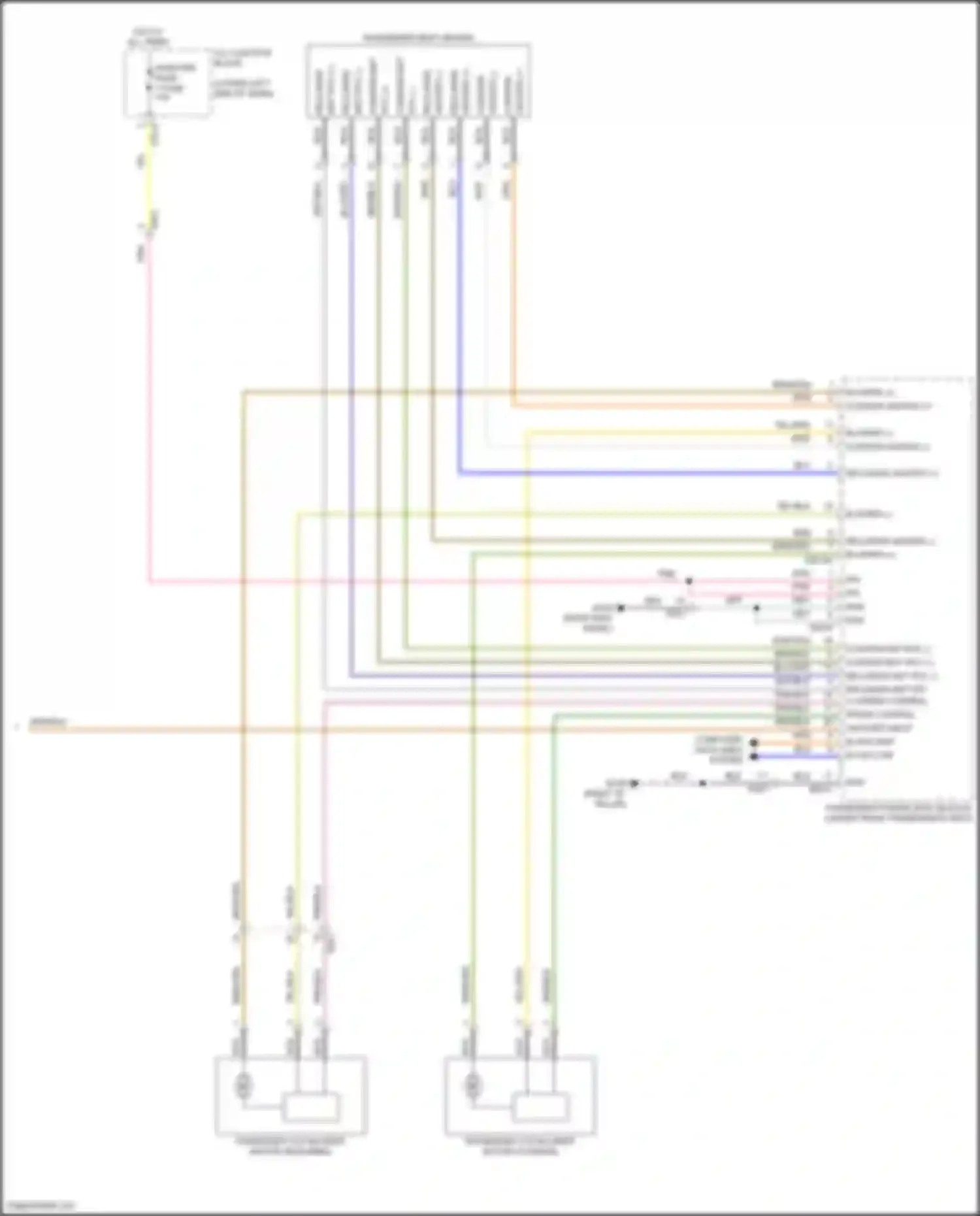 Wiring diagram yel for Genesis GV70 I (2020-2024) (73 of 158)
