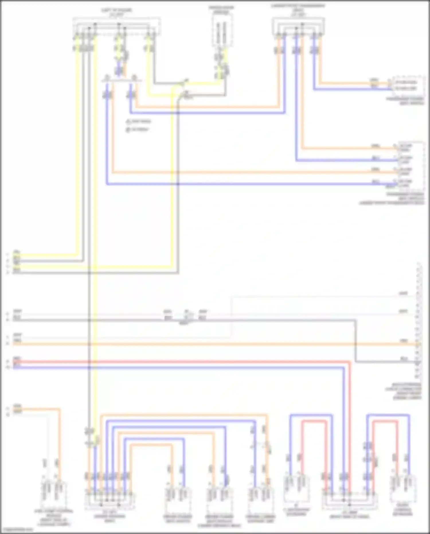 Wiring diagram yel for Genesis GV70 I (2020-2024) (56 of 158)