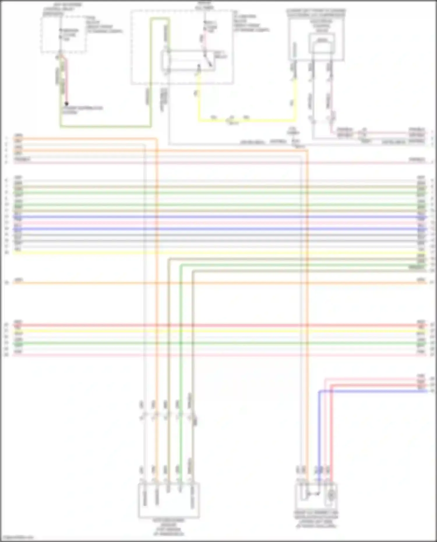 GV80 Coupe Genesis I (2023-2024): Automatic a/c circuit (5 of 7)