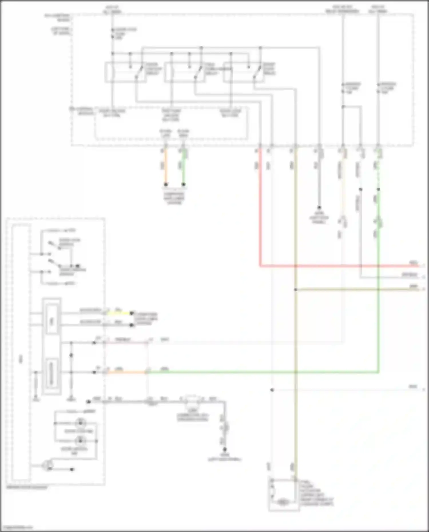 GV80 Coupe Genesis I (2023-2024): Anti-theft circuit, w/ nfc (1 of 8)