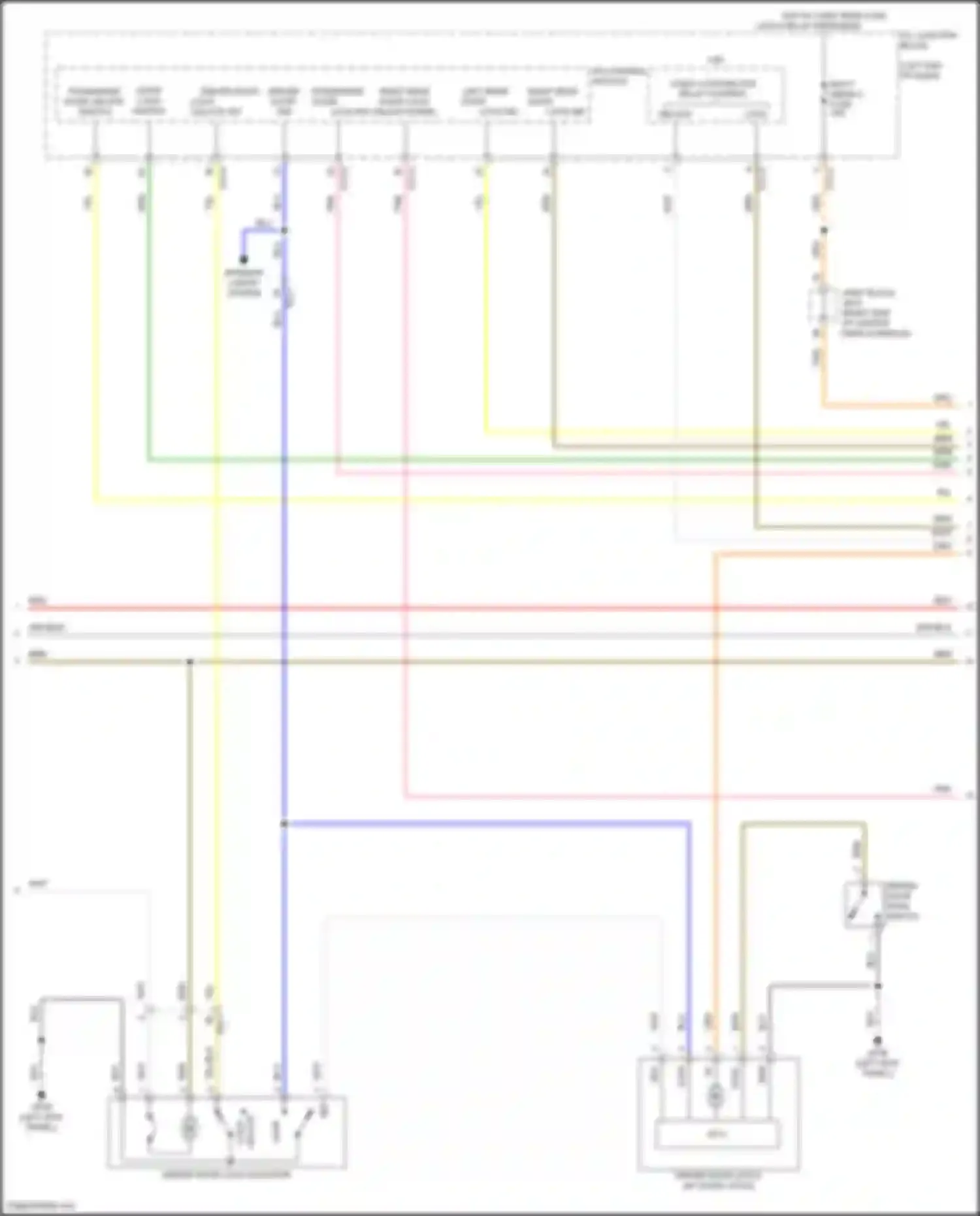 GV80 Coupe Genesis I (2023-2024): Anti-theft circuit, w/ nfc (2 of 8)