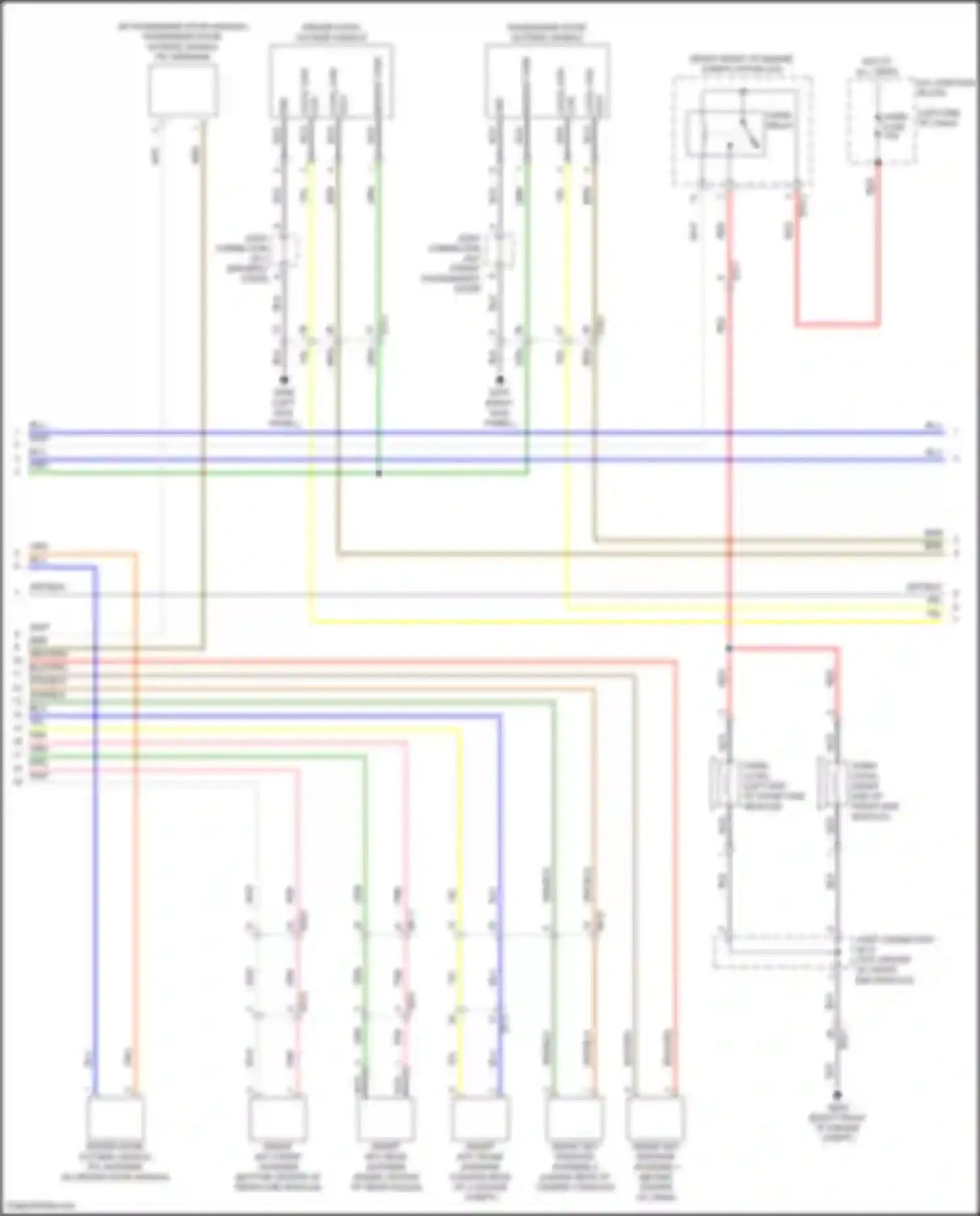 GV80 Coupe Genesis I (2023-2024): Anti-theft circuit, w/ nfc (7 of 8)