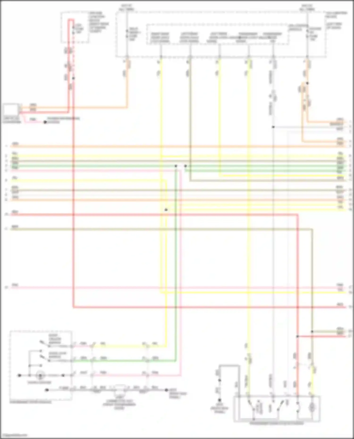 GV80 Coupe Genesis I (2023-2024): Anti-theft circuit, w/o nfc (3 of 7)