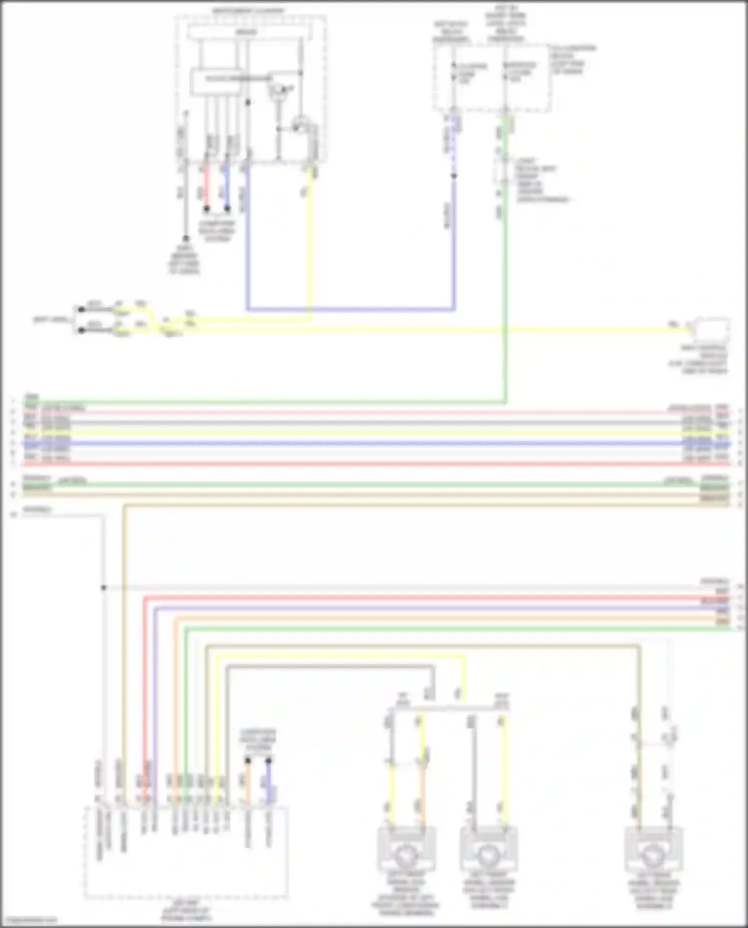 GV80 Coupe Genesis I (2023-2024): Cruise control circuit (2 of 3)