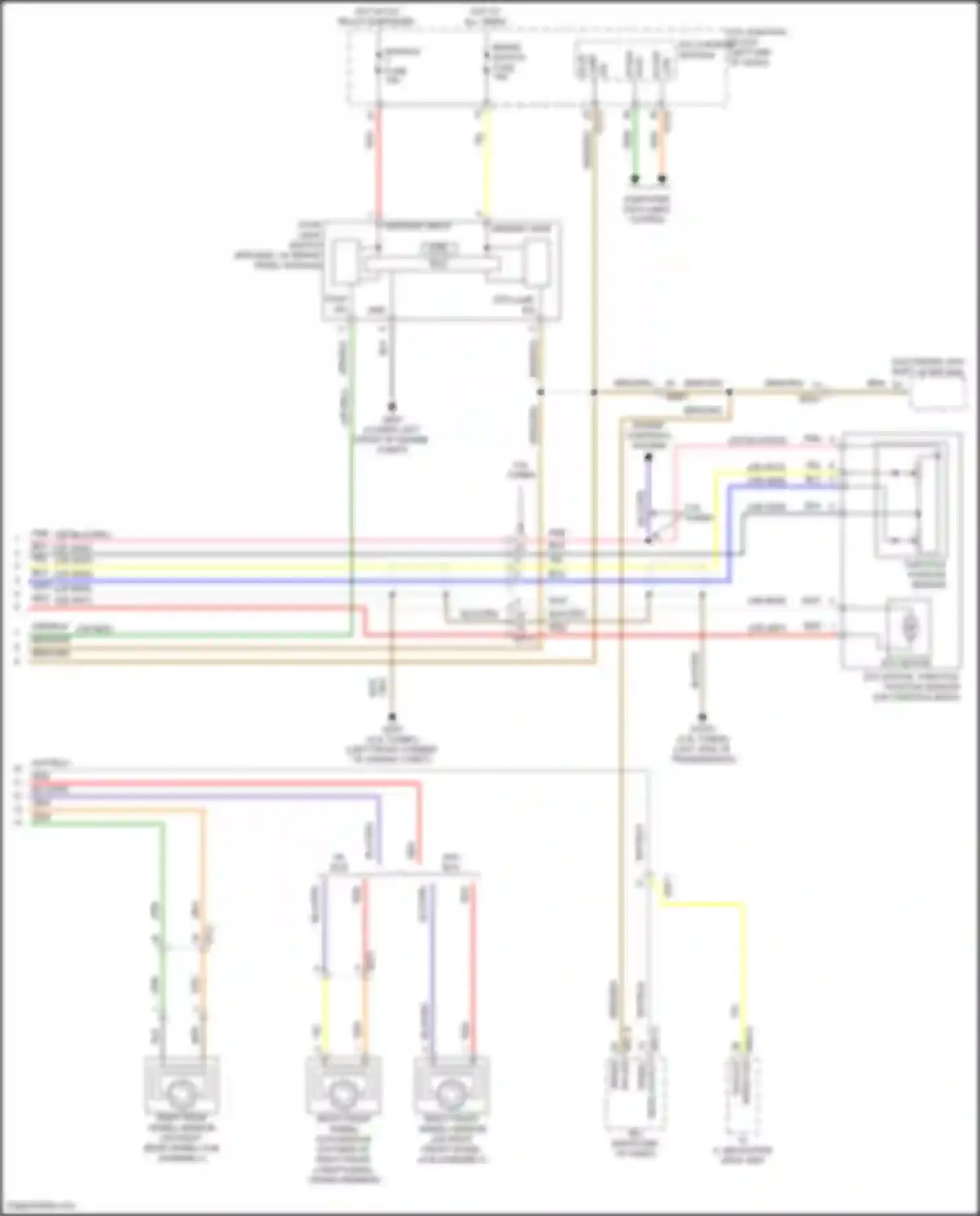 GV80 Coupe Genesis I (2023-2024): Cruise control circuit (3 of 3)