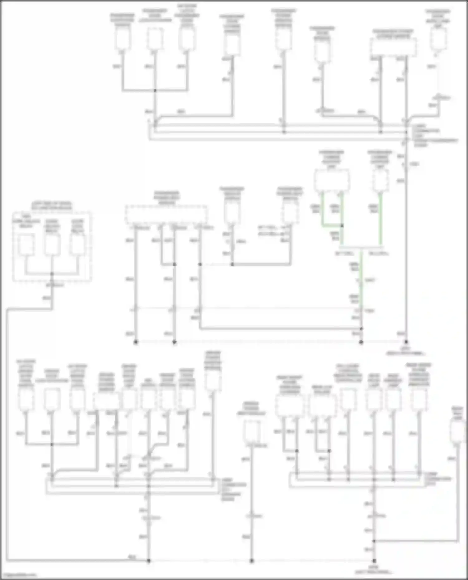 GV80 Coupe Genesis I (2023-2024): Ground distribution circuit (8 of 8)