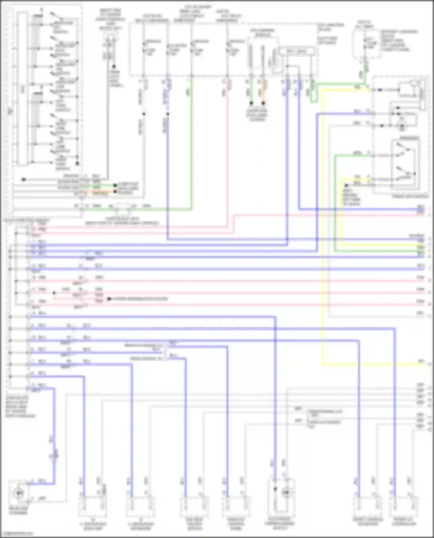 GV80 Coupe Genesis I (2023-2024): Instrument illumination circuit (1 of 3)