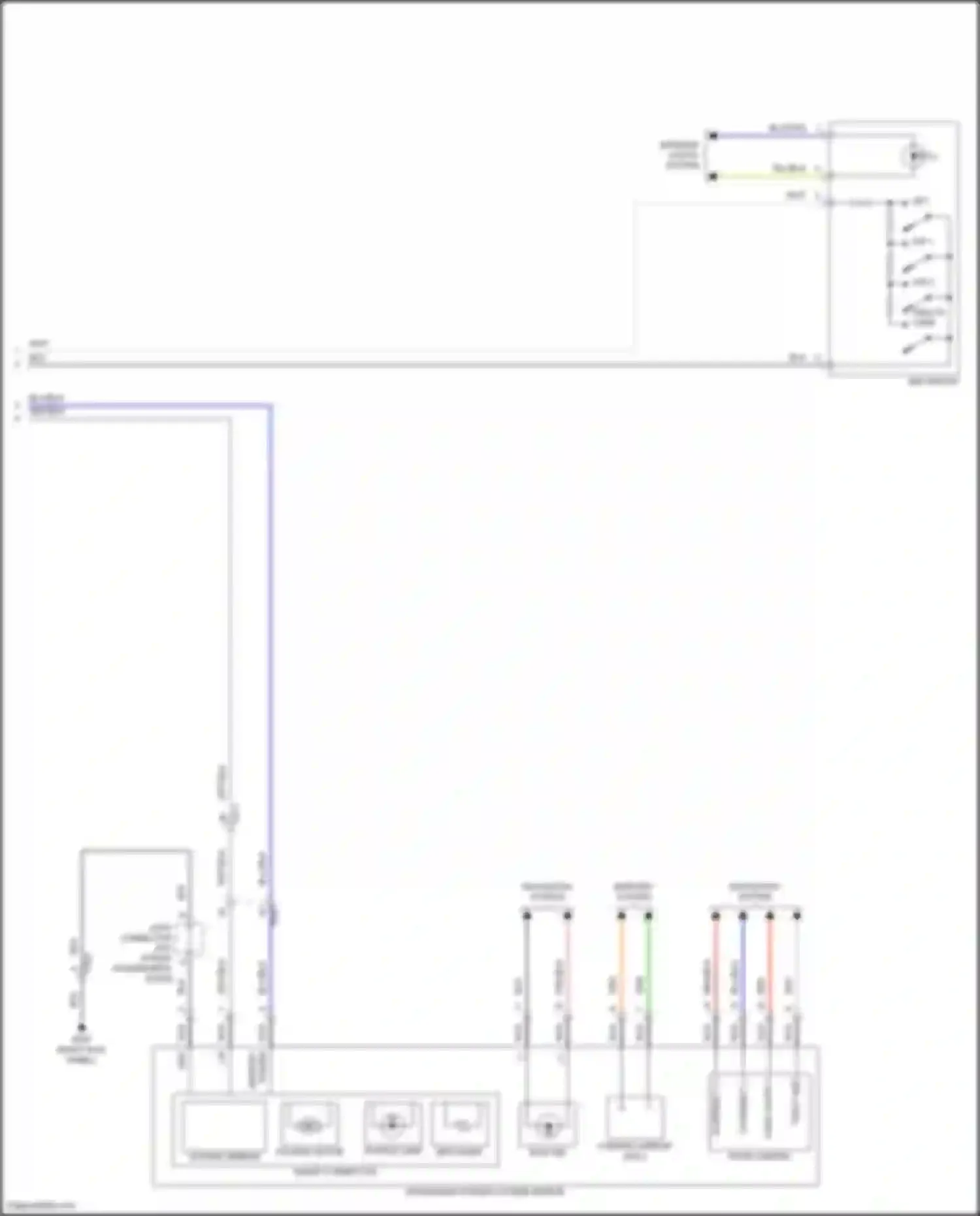 GV80 Coupe Genesis I (2023-2024): Memory mirrors circuit (2 of 2)