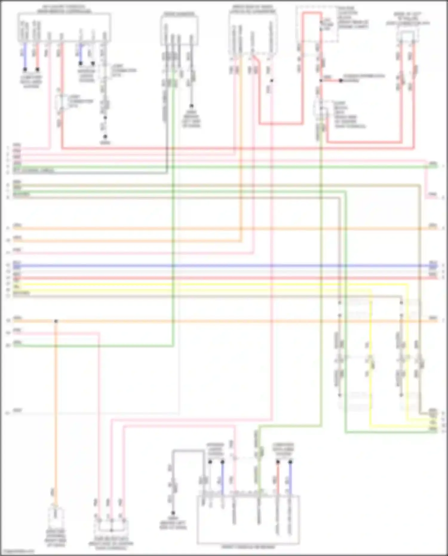 GV80 Coupe Genesis I (2023-2024): Navigation circuit, w/ active noise (2 of 9)