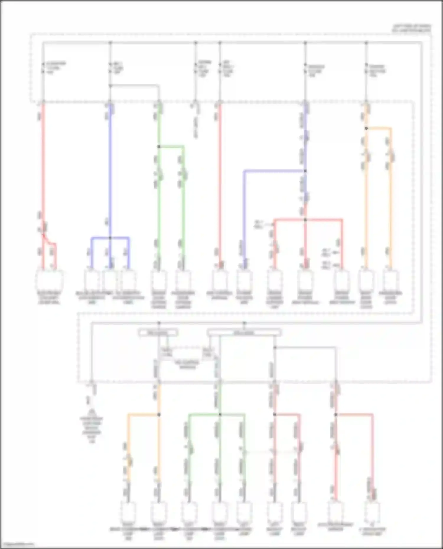 GV80 Coupe Genesis I (2023-2024): Power distribution circuit (14 of 14)