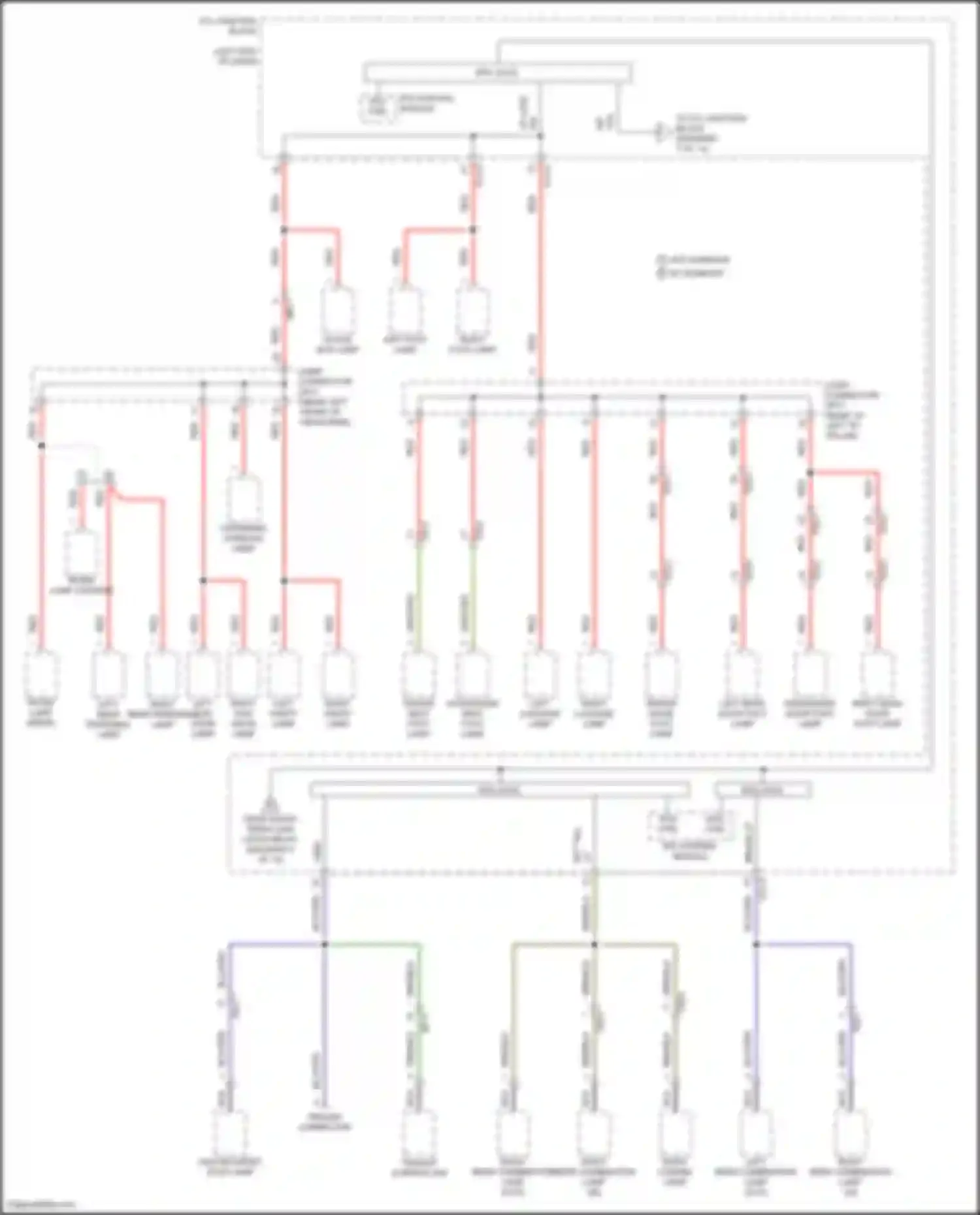 GV80 Coupe Genesis I (2023-2024): Power distribution circuit (6 of 14)