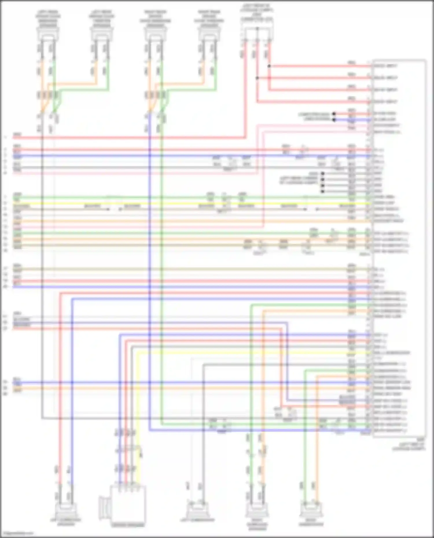 GV80 Coupe Genesis I (2023-2024): Radio circuit, w/ active noise (9 of 9)