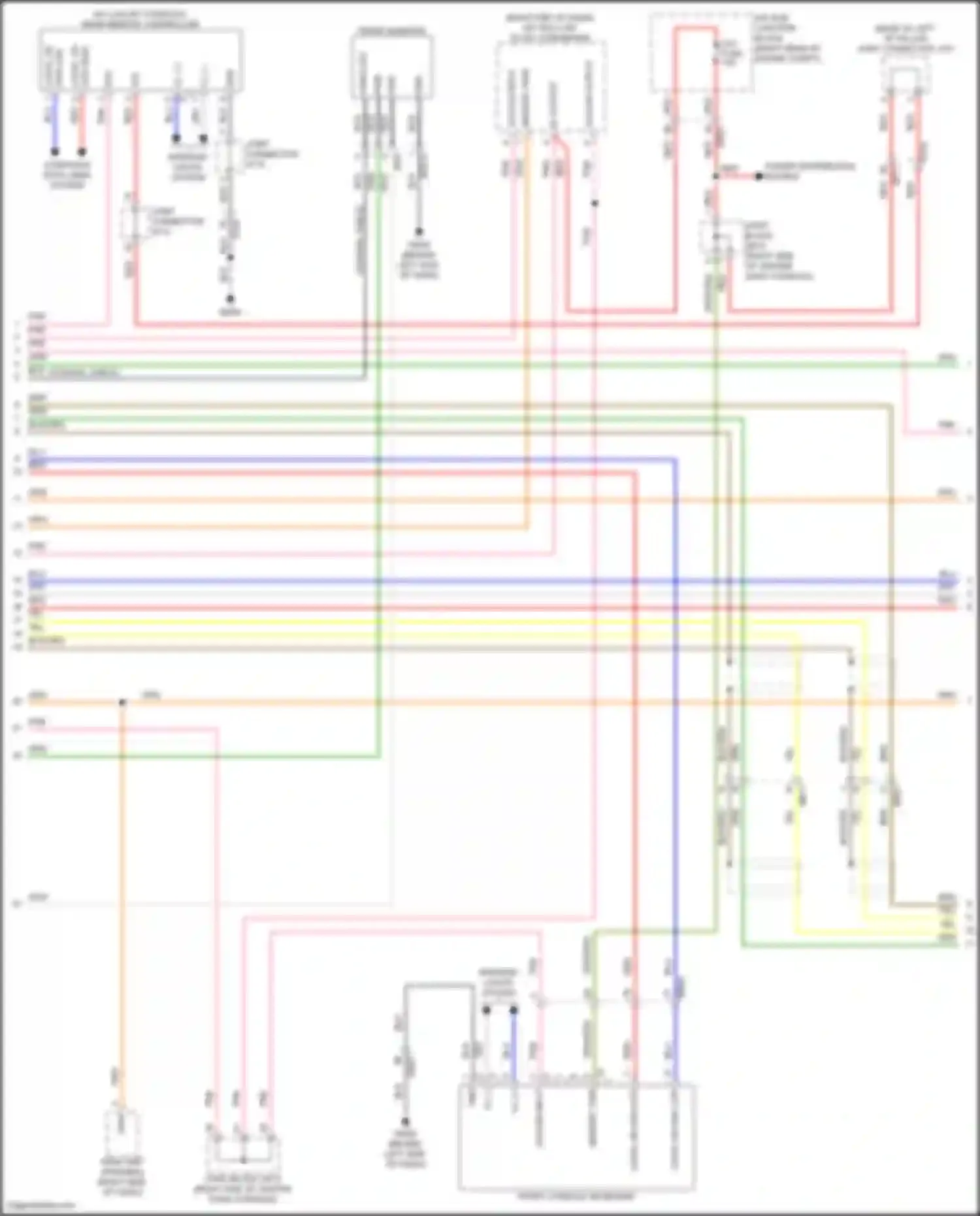 GV80 Coupe Genesis I (2023-2024): Radio circuit, w/ premium amplifier (2 of 8)