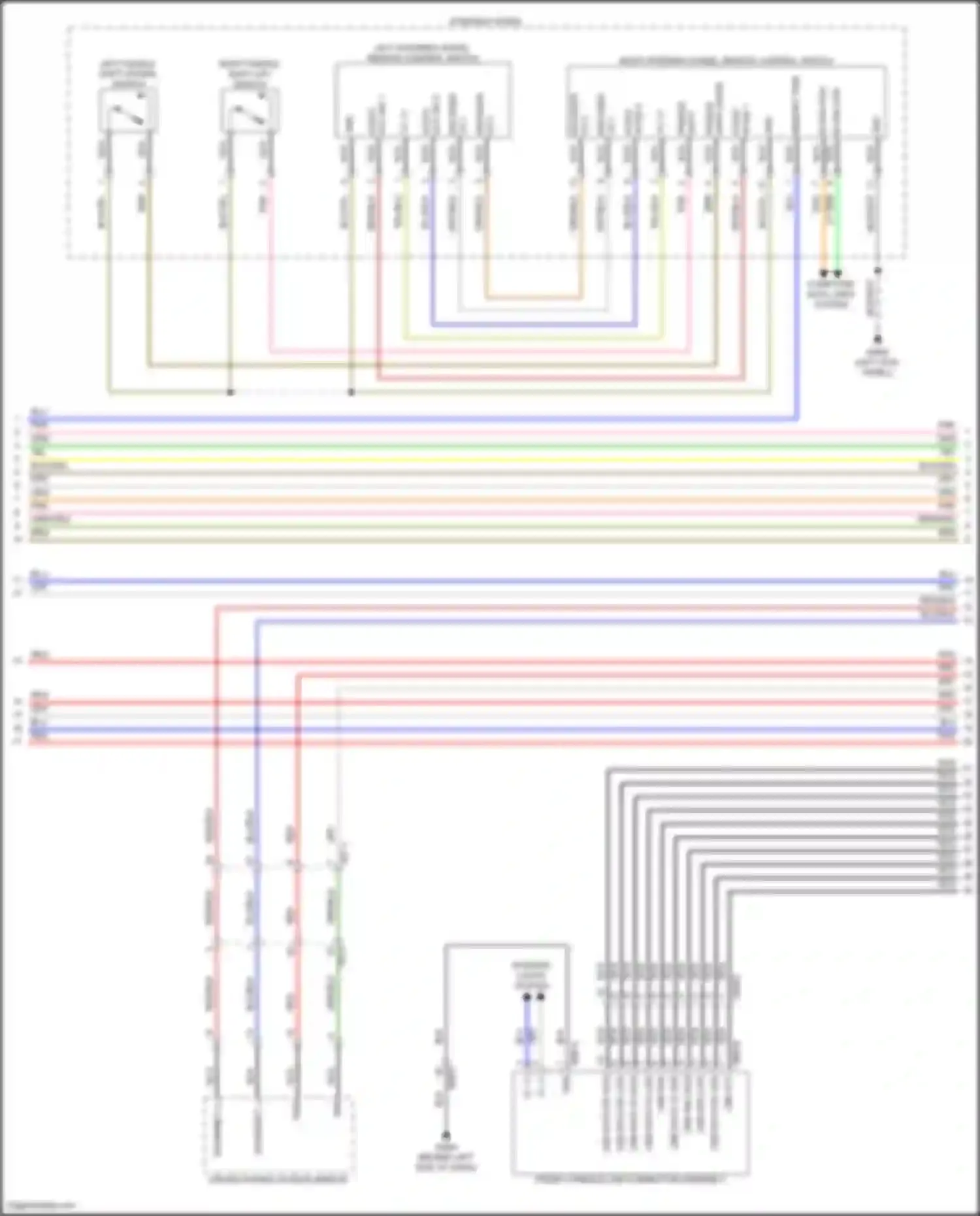 GV80 Coupe Genesis I (2023-2024): Radio circuit, w/ premium amplifier (4 of 8)