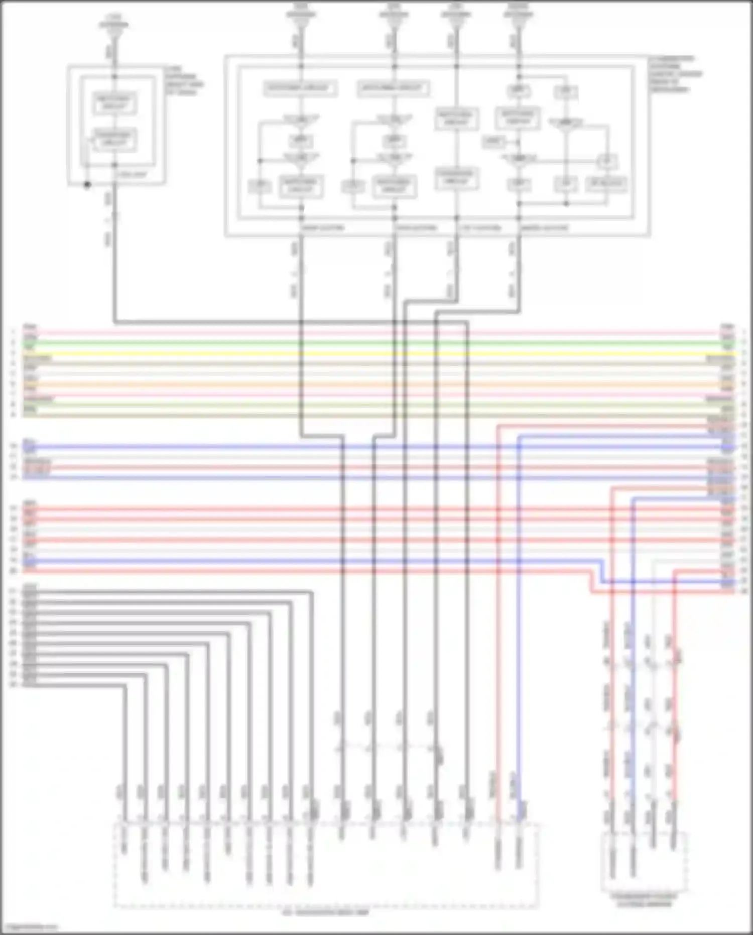 GV80 Coupe Genesis I (2023-2024): Radio circuit, w/ premium amplifier (5 of 8)