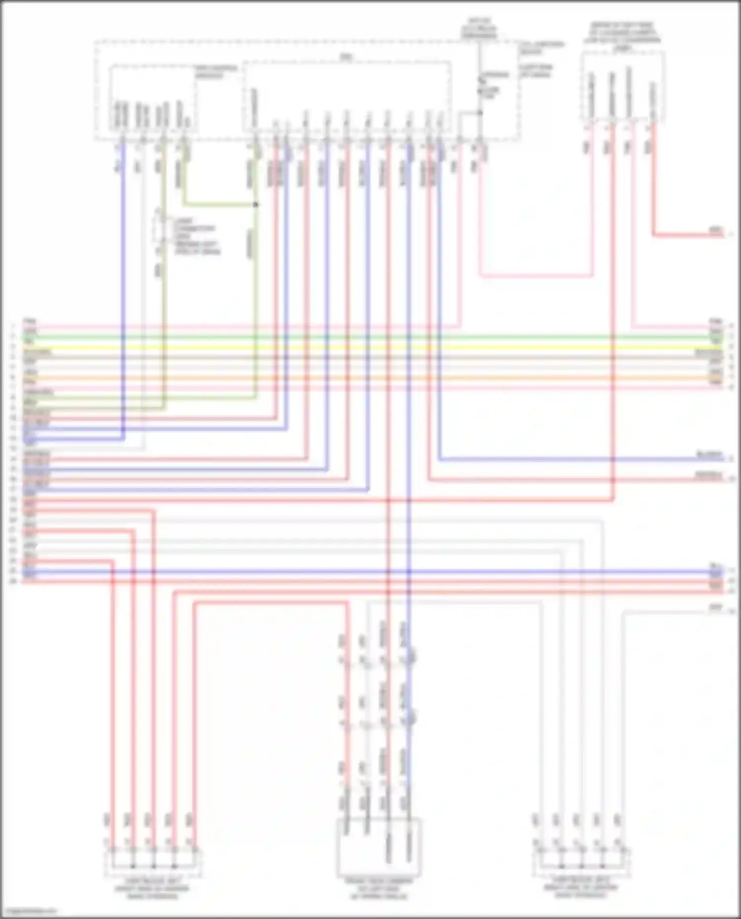 GV80 Coupe Genesis I (2023-2024): Radio circuit, w/ premium amplifier (6 of 8)