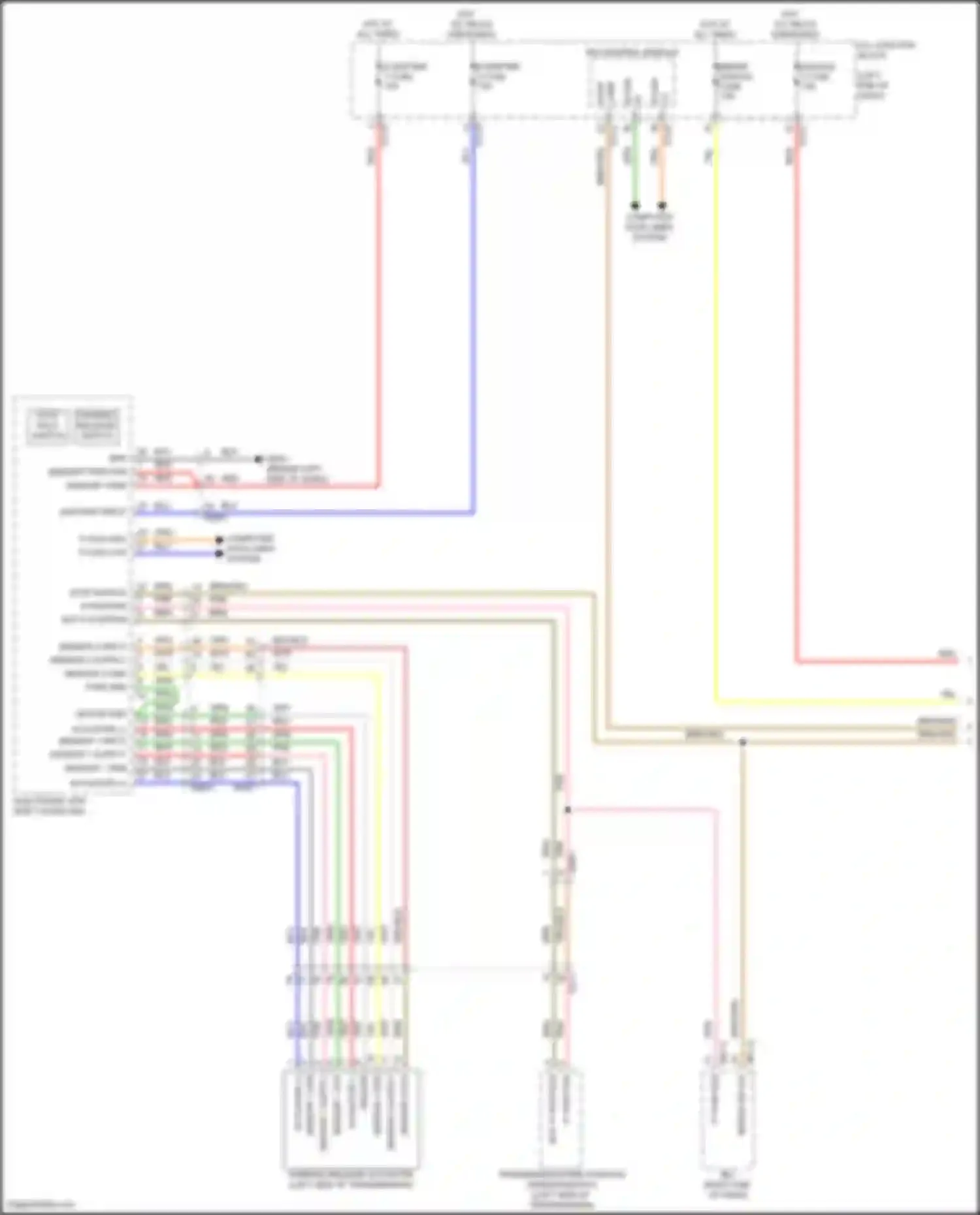 GV80 Coupe Genesis I (2023-2024): Shift interlock circuit (1 of 2)