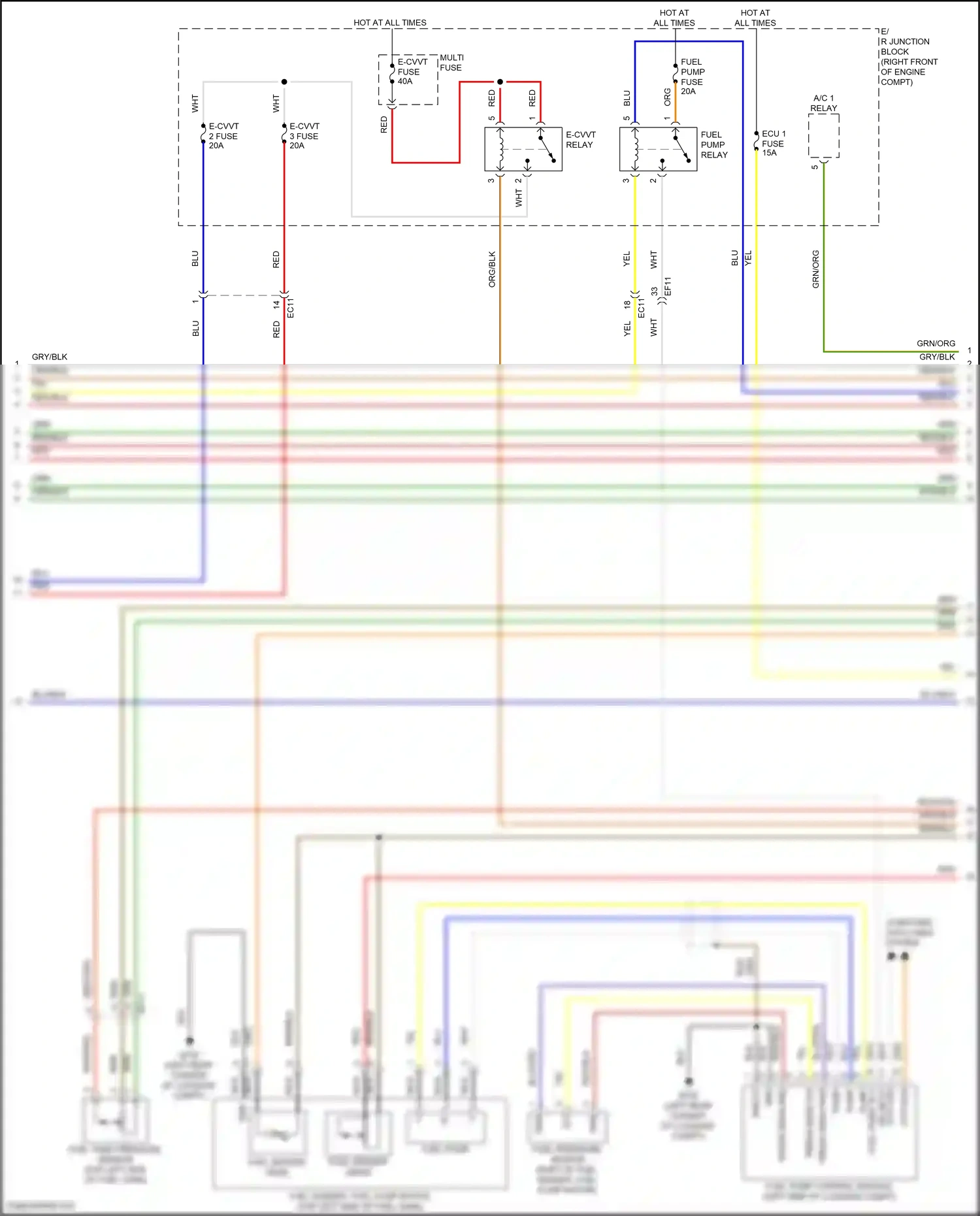Genesis GV80 Coupe I (2023-2024) computer data lines system wiring diagram  (121 of 129)