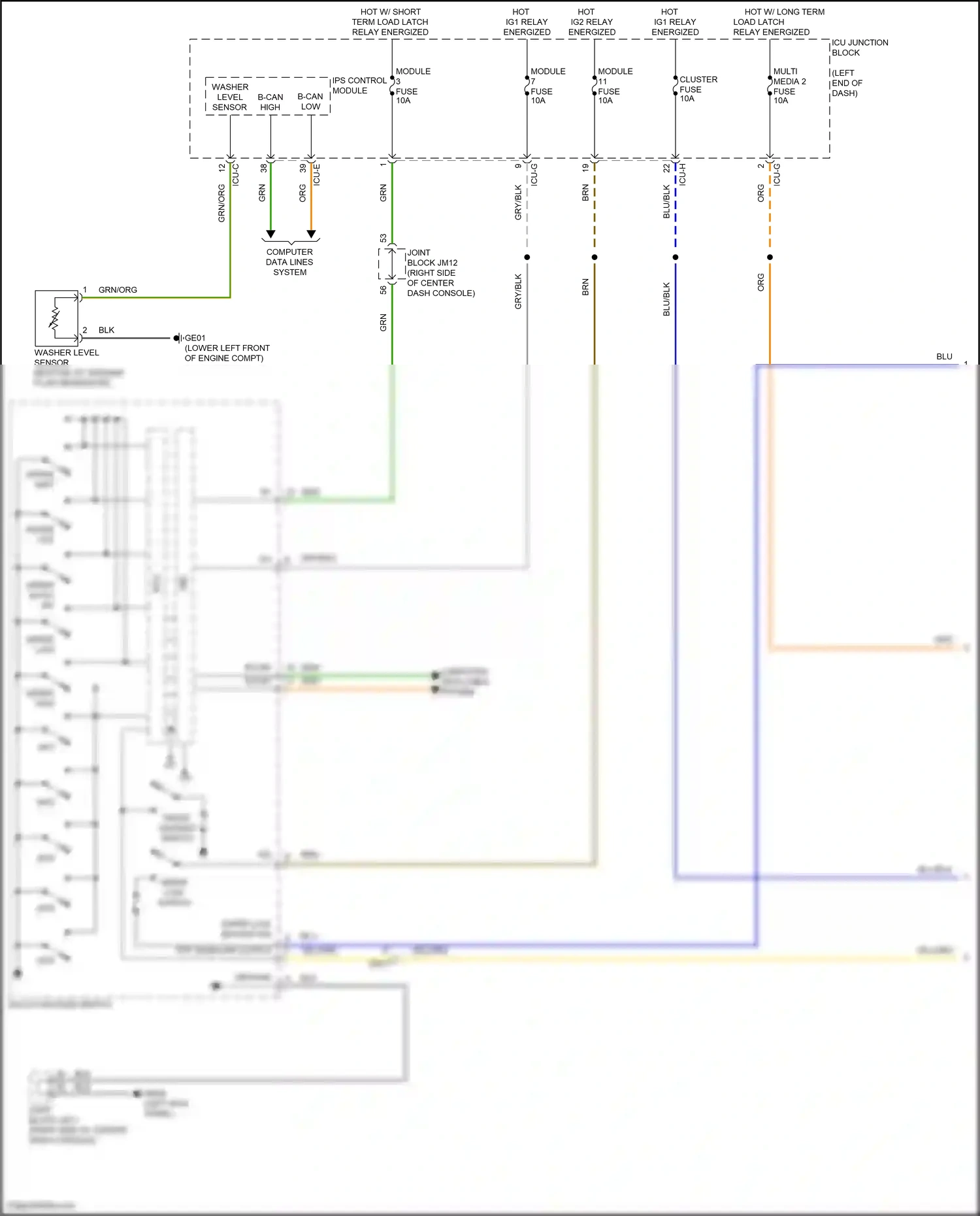 Genesis GV80 Coupe I (2023-2024) multi- function switch wiring diagram  (3 of 11)