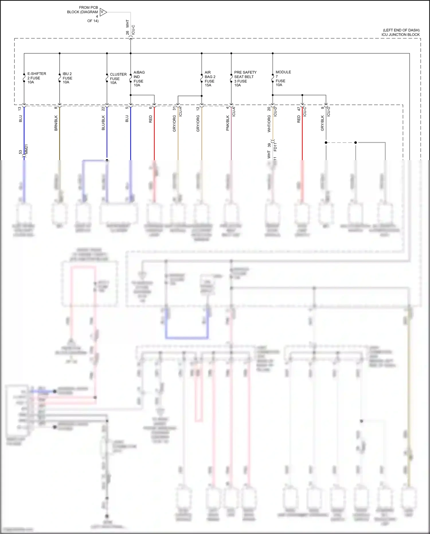 Genesis GV80 Coupe I (2023-2024) multi- function switch wiring diagram  (7 of 11)