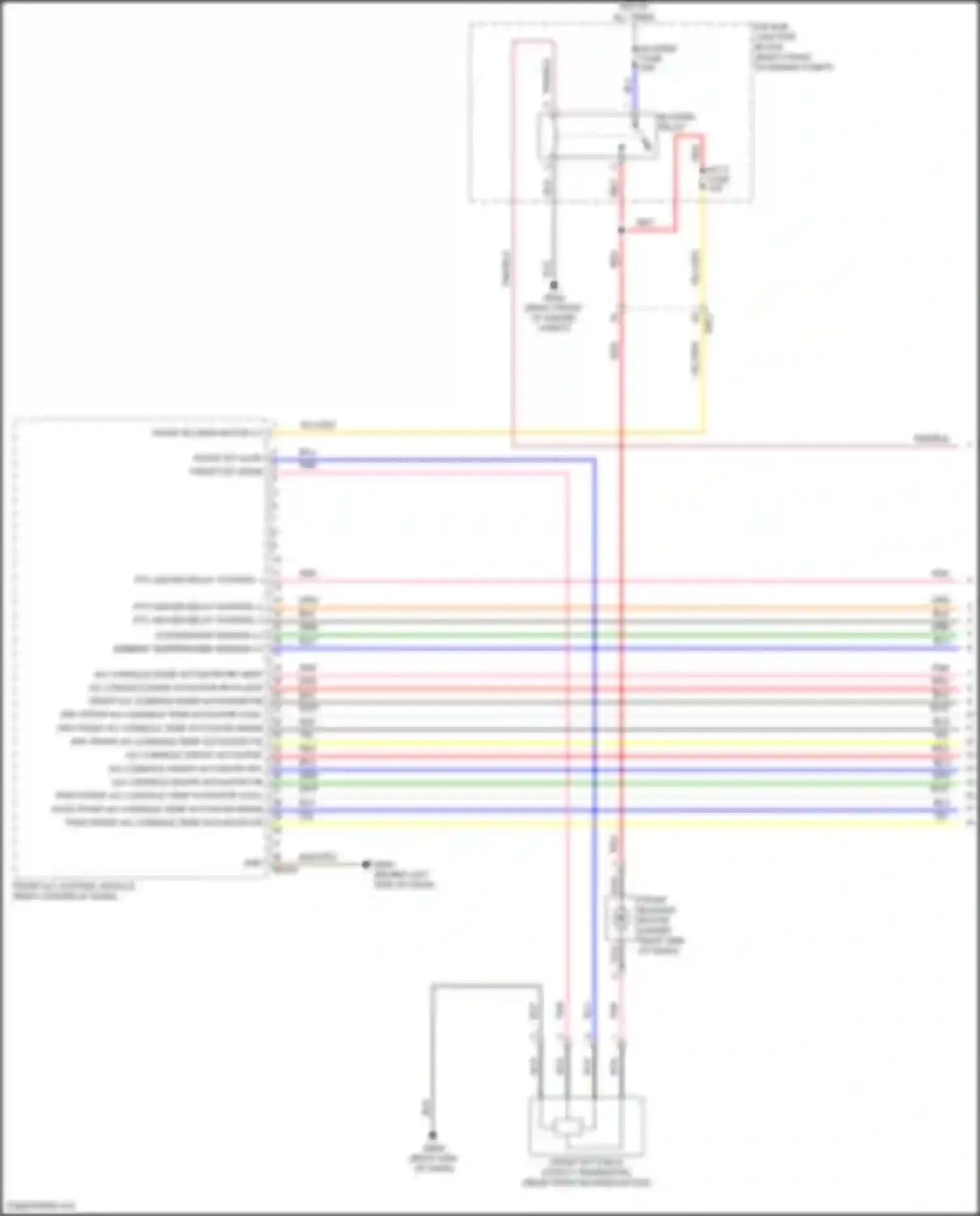 GV80 Genesis I facelift (2023-2024): Automatic a/c circuit (1 of 7)